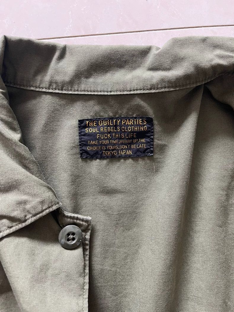 Wacko Maria Wacko Maria Nissan Military Green Shirt Jacket Size US M / EU 48-50 / 2 - 5 Thumbnail