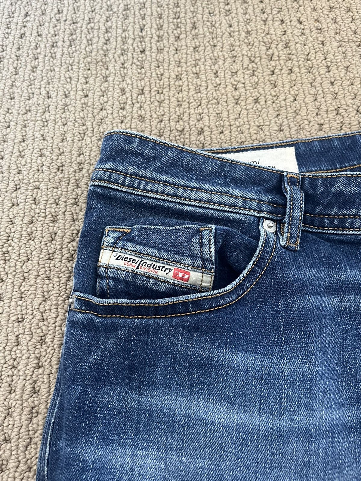 Diesel Diesel distressed blue denim jeans Size US 34 / EU 50 - 3 Thumbnail