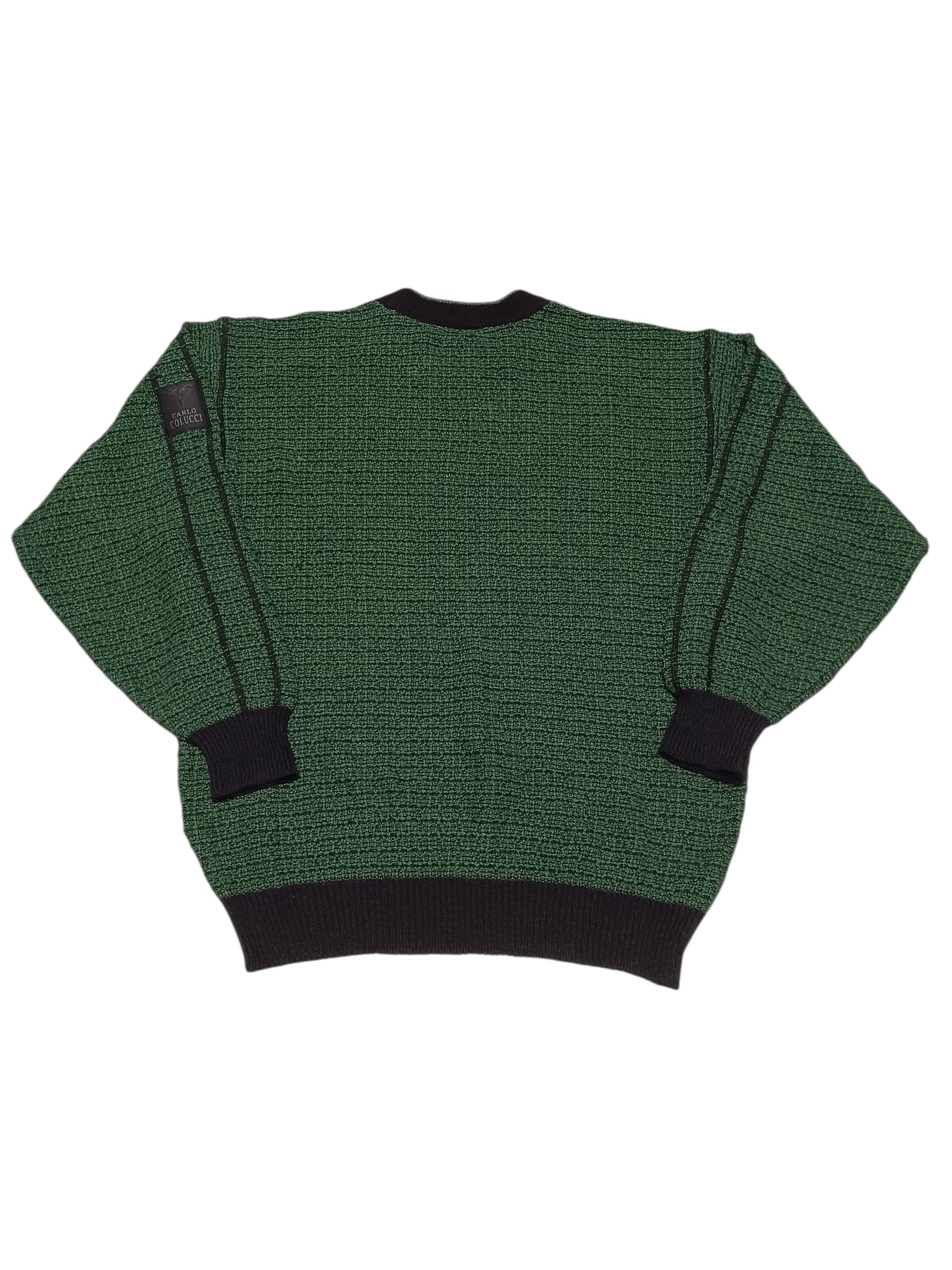 Carlo Colucci CARLO COLUCCI VINTAGE LUXURY OLDMONEY SWEATER Size US L / EU 52-54 / 3 - 3 Thumbnail