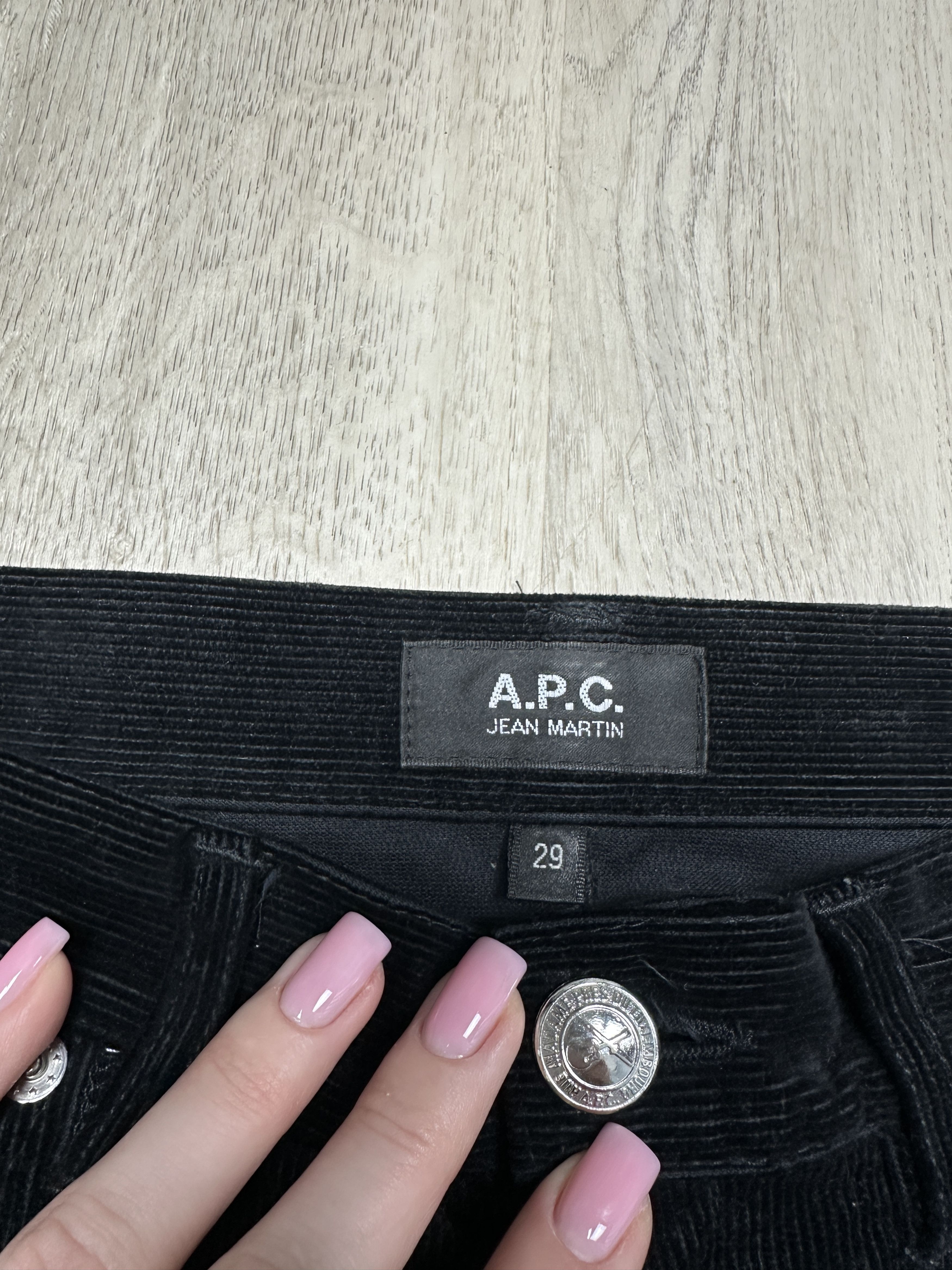 A.P.C. A.P.C. Rue Madame Paris Vintage Corduroy Denim Pants Jeans Size US 29 - 3 Thumbnail