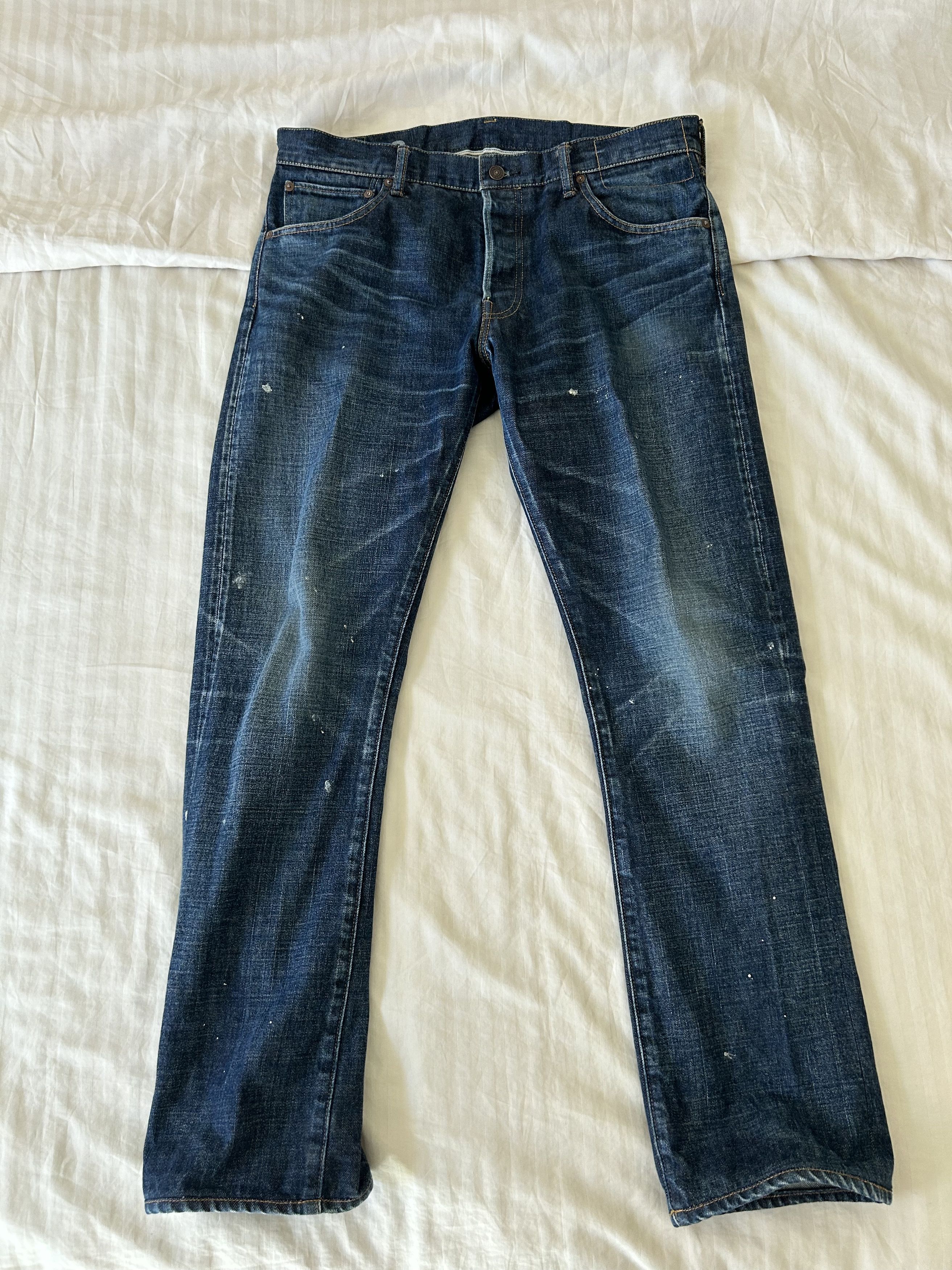 Visvim Social Sculpture 01 Slim Unwashed V.F | Grailed