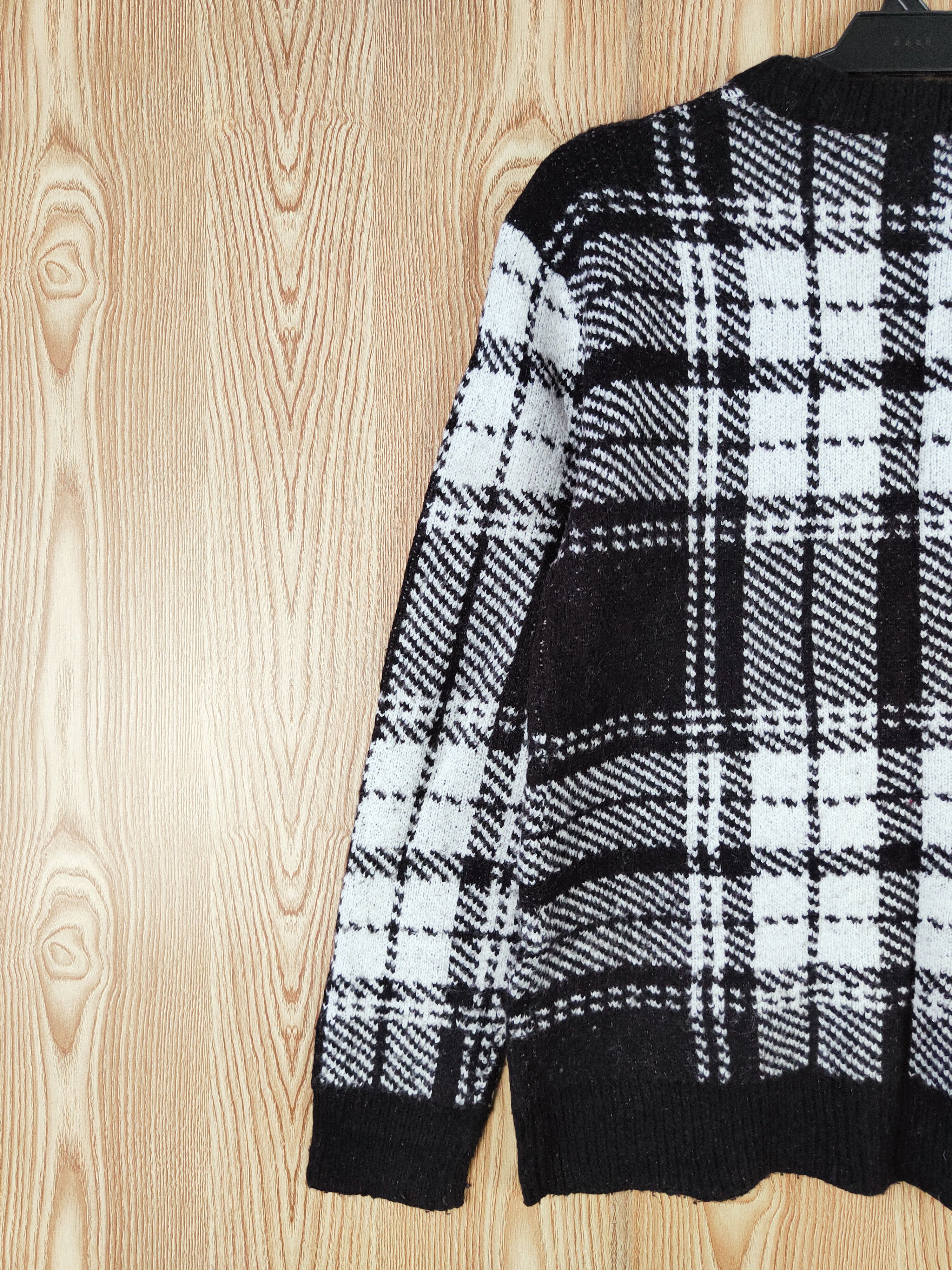 GU × Japanese Brand Gu Black White Knitwear Sweatshirts #W364 Size US S / EU 44-46 / 1 - 8 Thumbnail