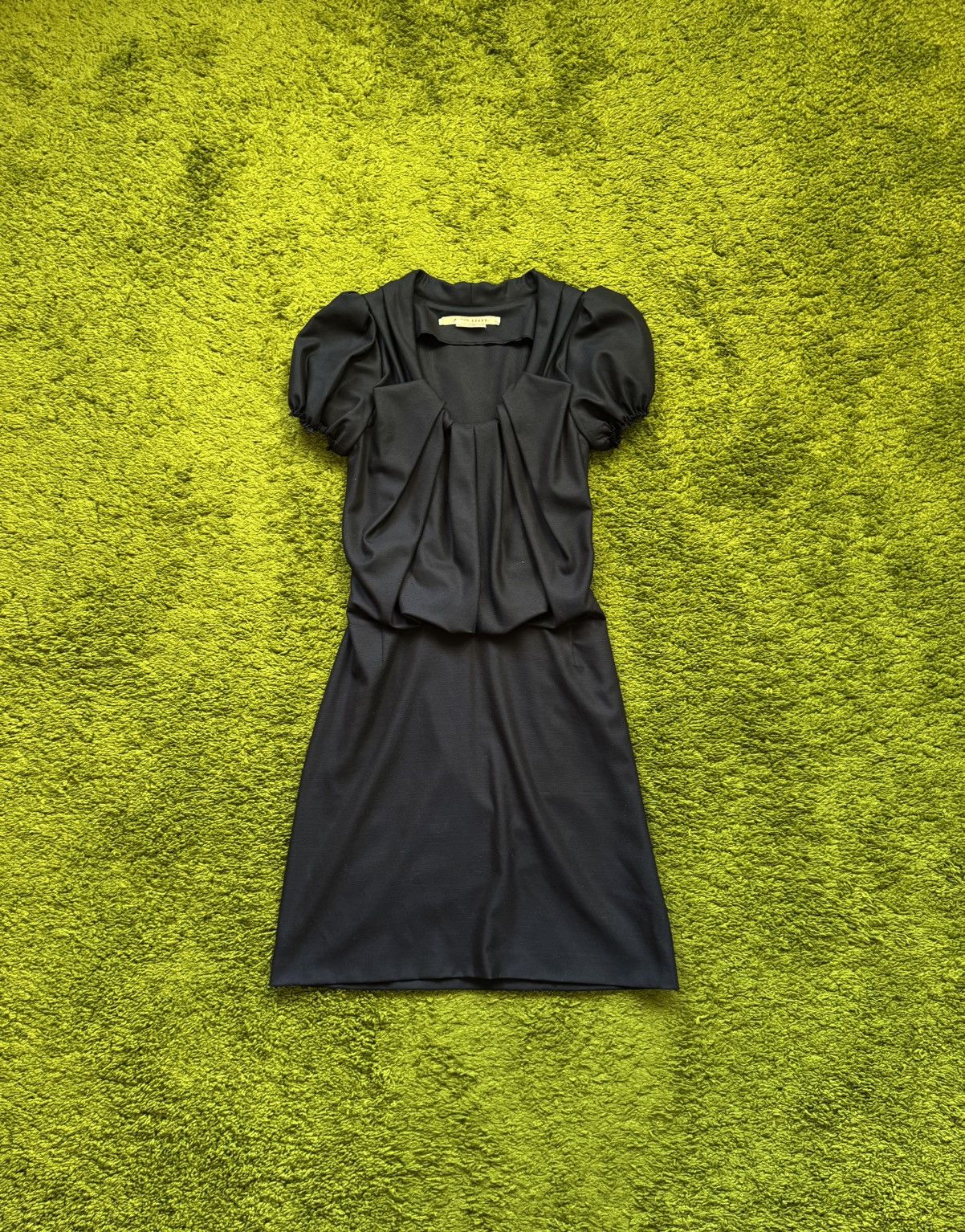 David Szeto A/W 2007 archive vintage wool silk blend dress
