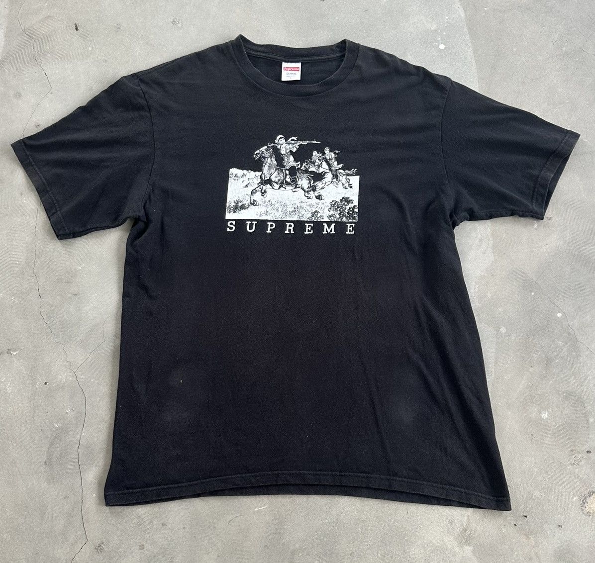 Damien Hirst × Supreme Supreme/Damien Hirst Black Sheep Tee “Black