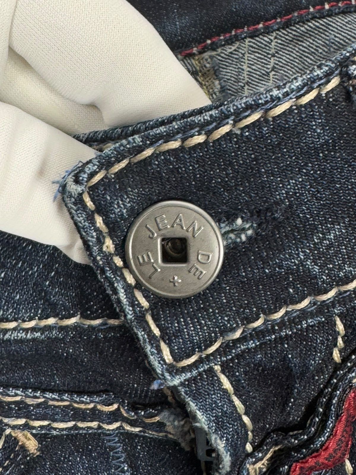 Marithe + Francois Girbaud × Vintage Marithe Francois Girbaud Biker Jeans Vintage size 27 IT42 Size 27" / US 4 / IT 40 - 19 Thumbnail