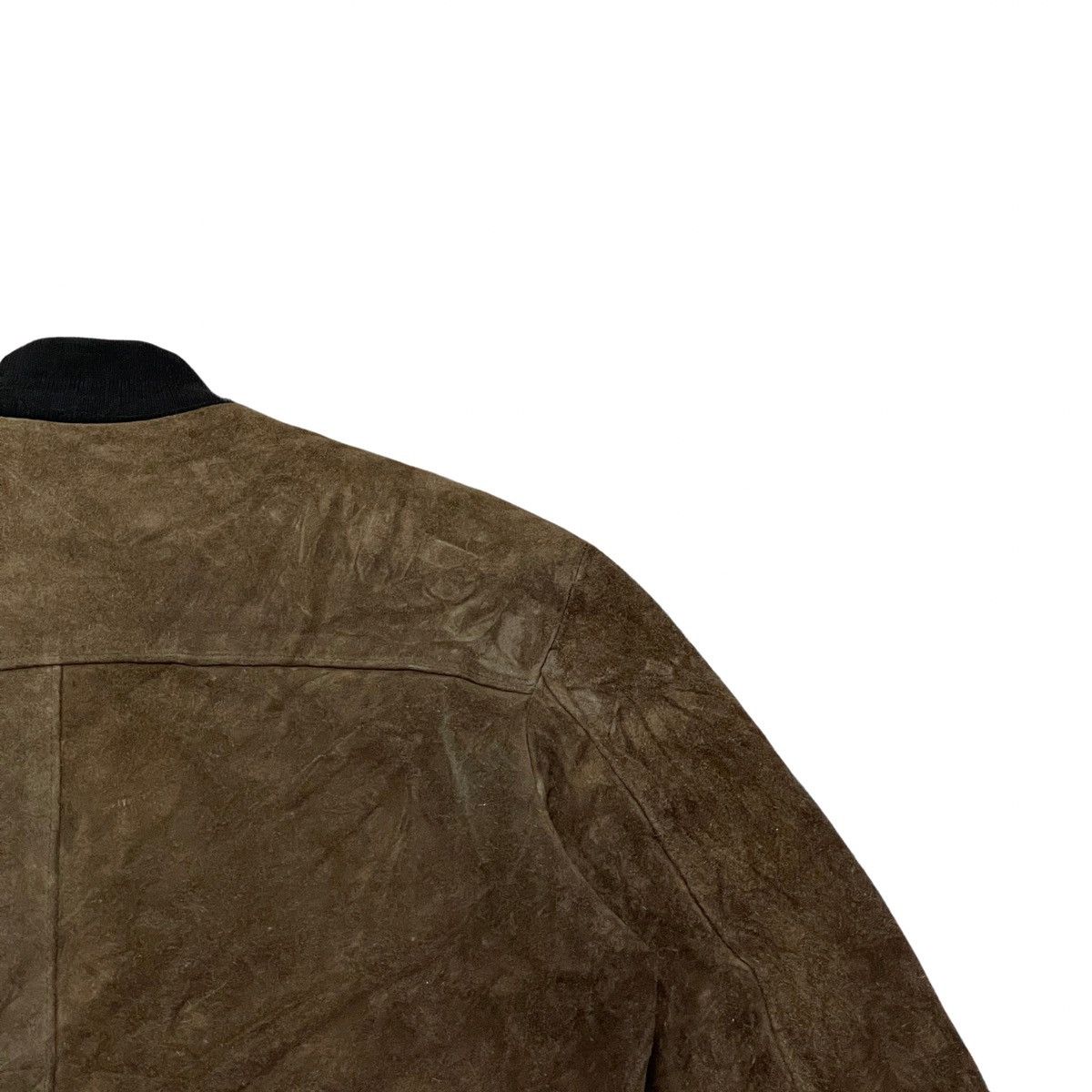 Schott Vintage Schott NYC Made in USA Suede Leather Bomber Jacket Size US M / EU 48-50 / 2 - 12 Thumbnail