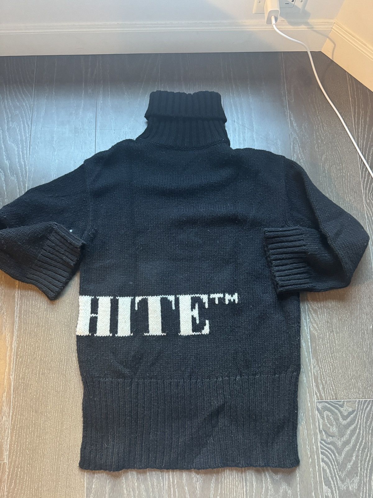 Off-White Off-White turtleneck wool sweater Size S / US 4 / IT 40 - 2 Thumbnail