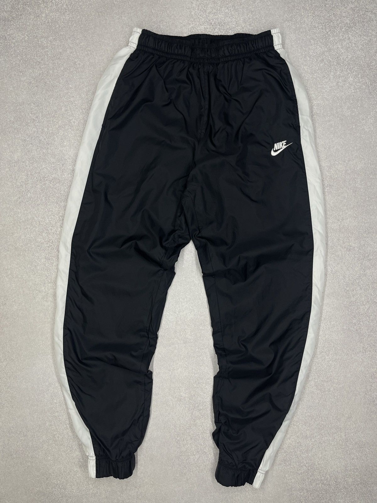 レア NIKE ACG Y2K テック ナイロン スキーパンツ　ブラック Mens Nike Nylon Black Sweatpants Drill Y2K TECH ACG Size M