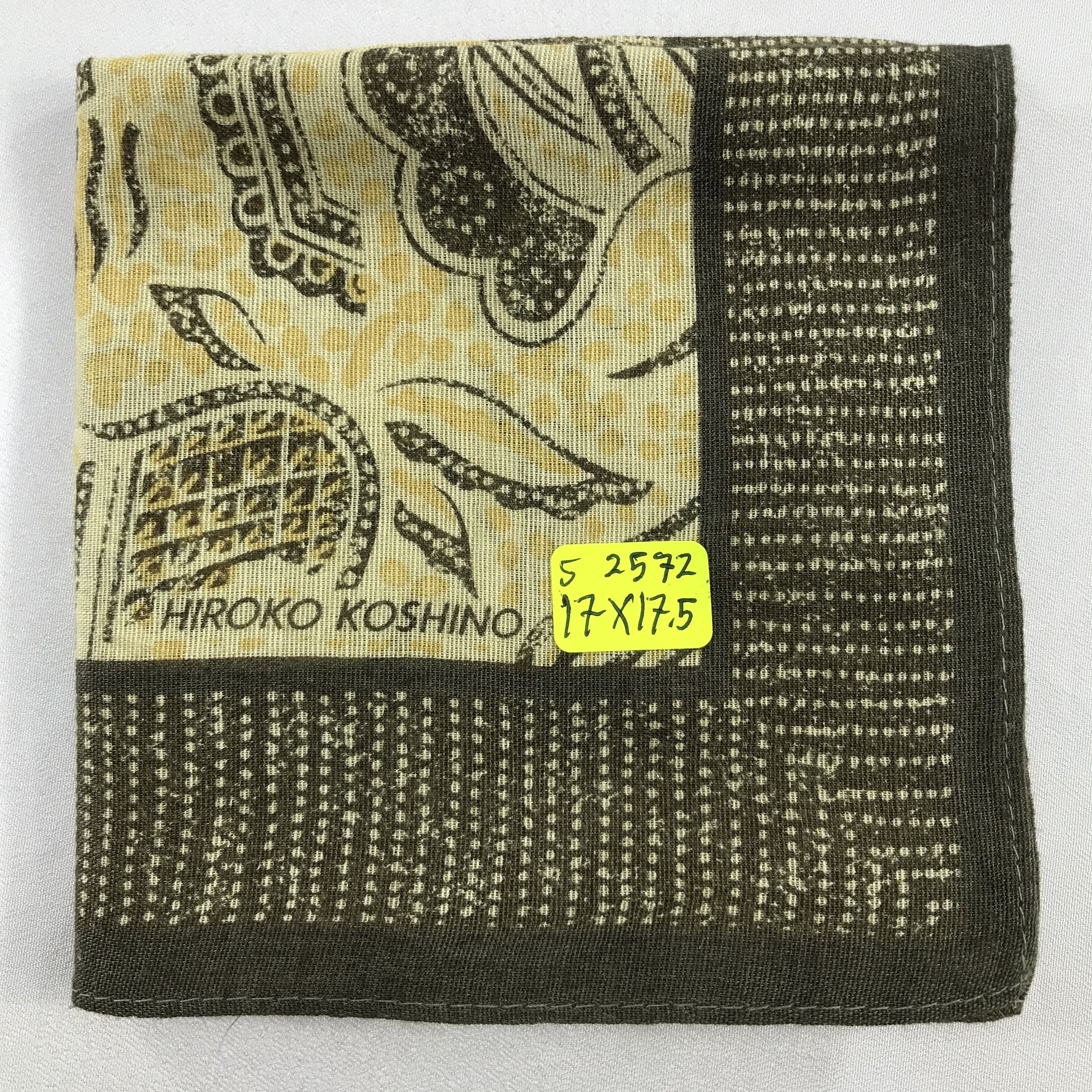 Hiroko Koshino Homme × Vintage Hiroko Koshino Bandana / Handkerchief / Neckerchief -S2572 Size ONE SIZE - 5 Thumbnail