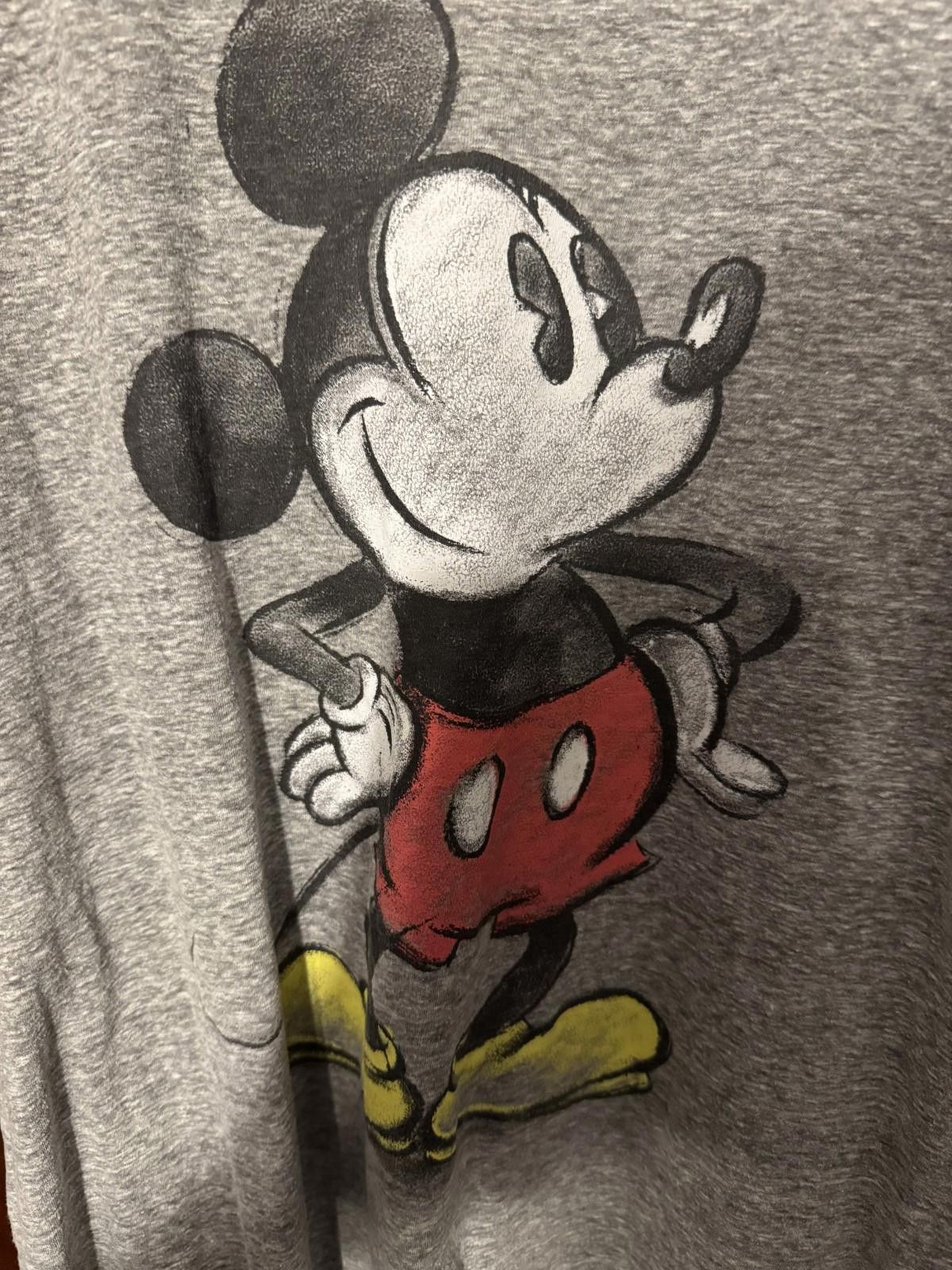 Disney Mickey Mouse Disney T Shirt Gray Men's Size XL Size US XL / EU 56 / 4 - 3 Thumbnail