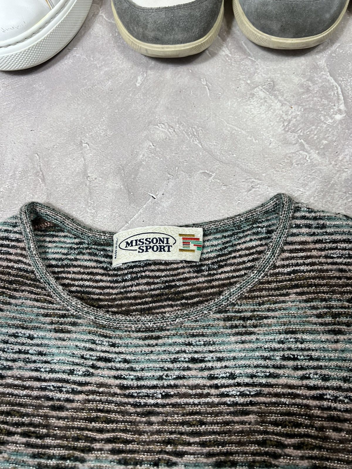 Missoni Vintage Missoni Sport Pattern Y2k Sweater Size M / US 6-8 / IT 42-44 - 4 Thumbnail