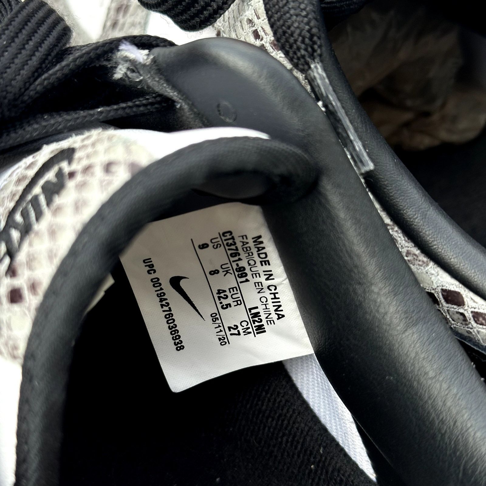 Nike Nike ID Snakeskin Af1 Low Size US 9 / EU 42 - 8 Thumbnail