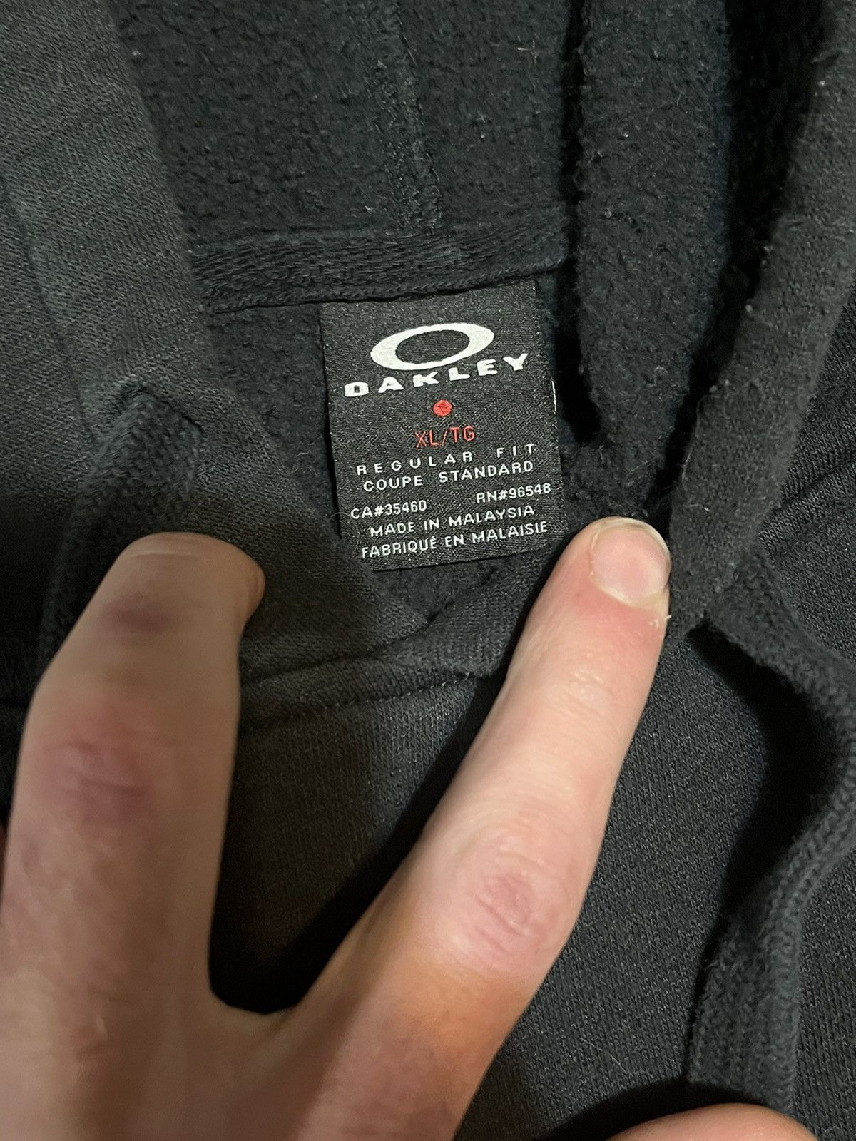 Oakley × Vintage Vintage Oakley Hoodie Size US XL / EU 56 / 4 - 4 Thumbnail