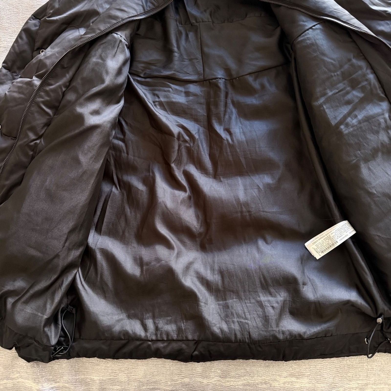 Zara Zara Black Midi Puffer, Silky Exterior Feather Filled Size S Size S / US 4 / IT 40 - 6 Thumbnail