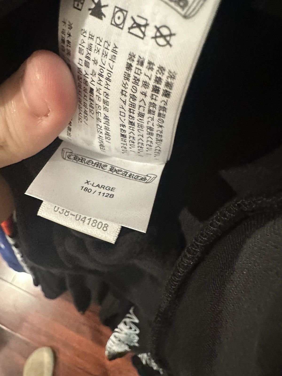 Chrome Hearts Chrome hearts grey glitter online exclusive hoodie Size US XL / EU 56 / 4 - 3 Thumbnail