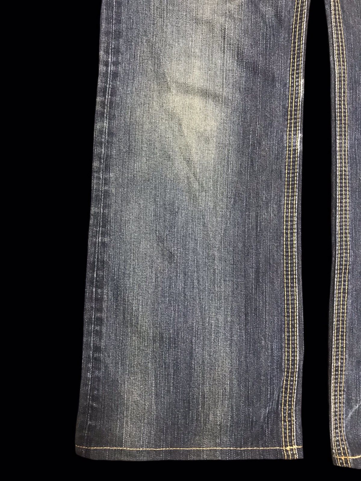 Edwin 💥FLARE💥ARCHIVAL EDWIN 401XVS STONE WASH DENIM F326 Size US 31 - 9 Thumbnail