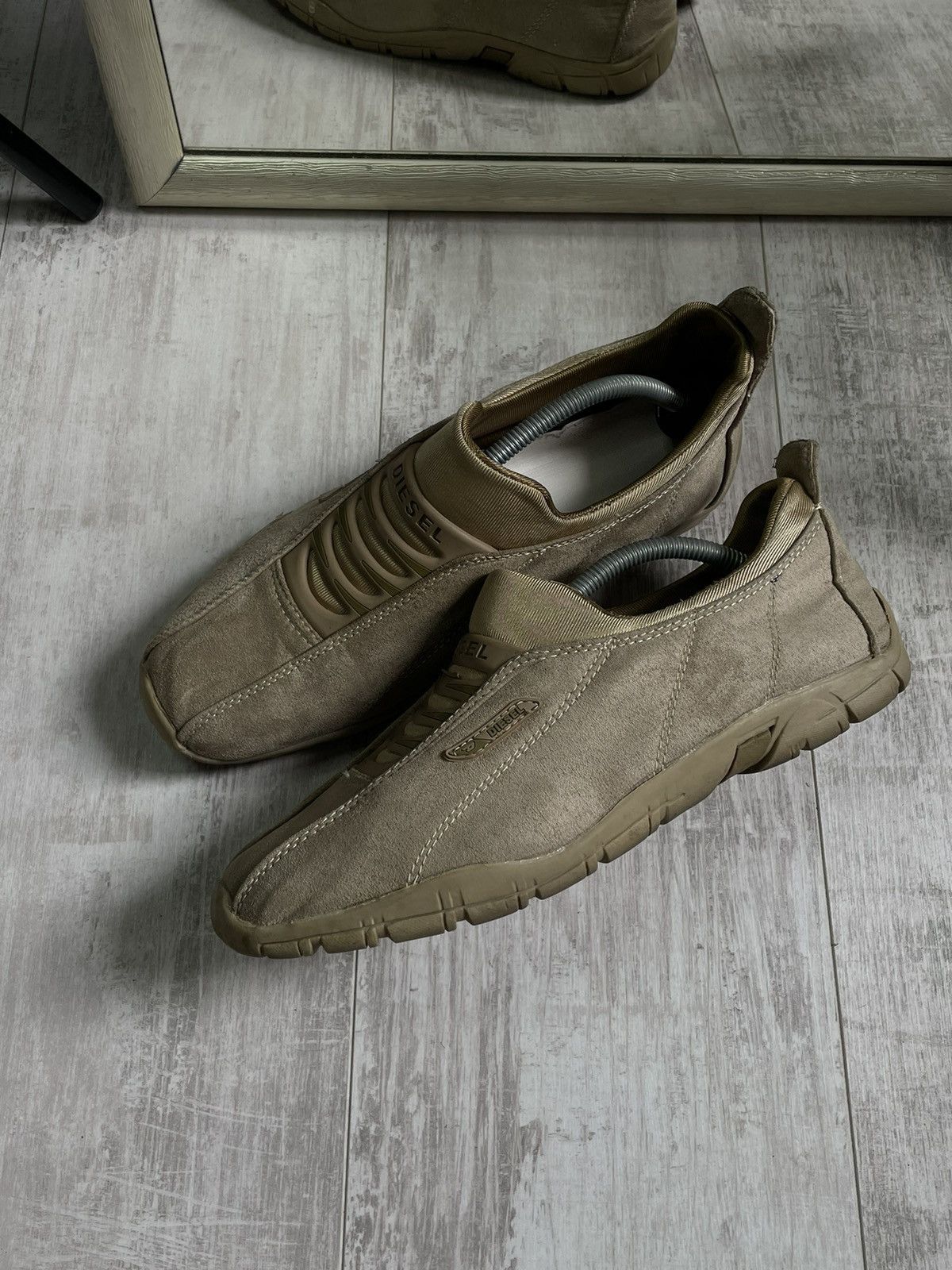 Diesel Vintage Diesel 00’s Archive Sneakers Y2K Beige RARE Size US 8.5 / EU 41-42 - 1 Thumbnail