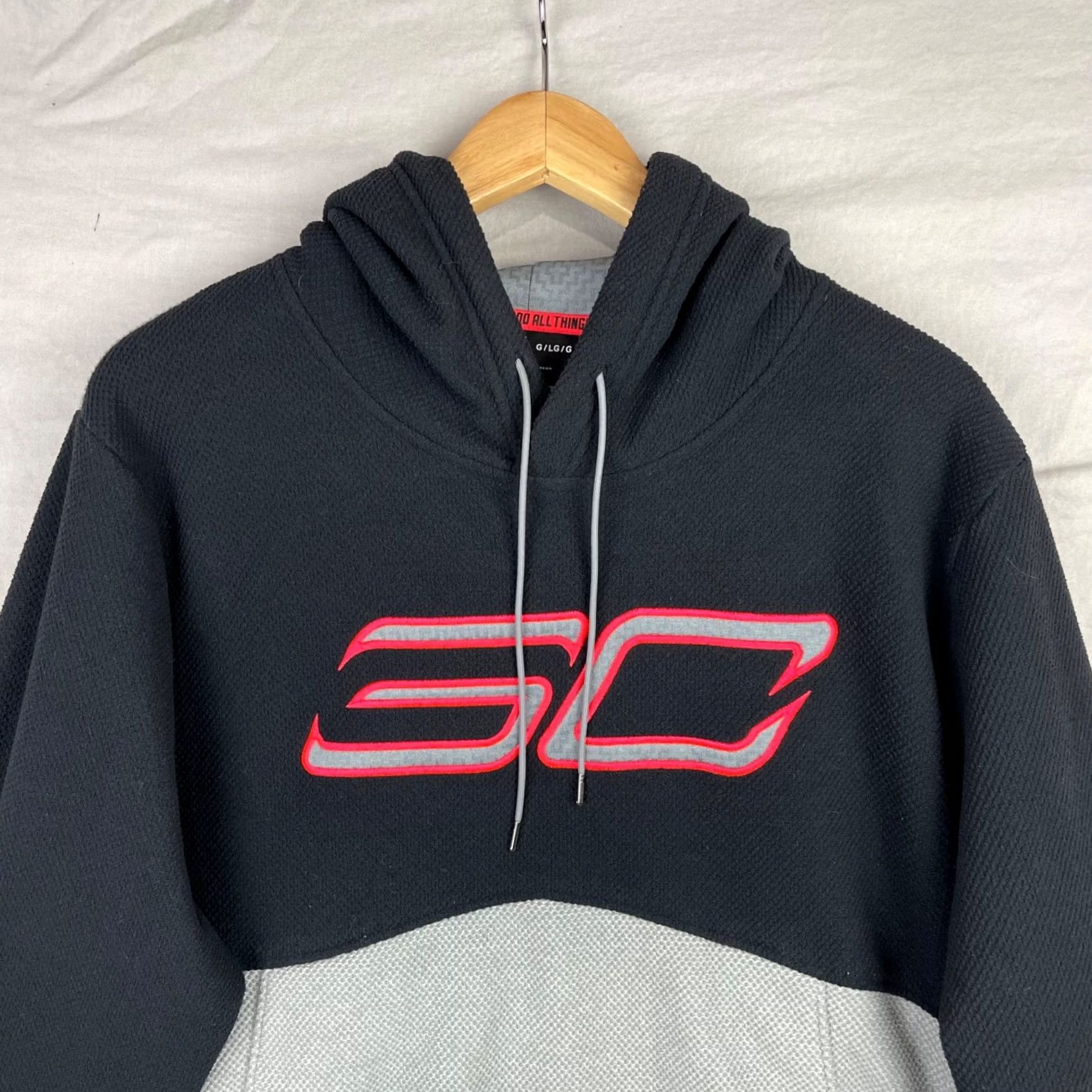 Under Armour Under Armour Hoodie Mens Large Gray Cotton Blend Fleece Embroidered Logo SC Sweater Sports Pullover Hooded Pockets Size US L / EU 52-54 / 3 - 3 Thumbnail
