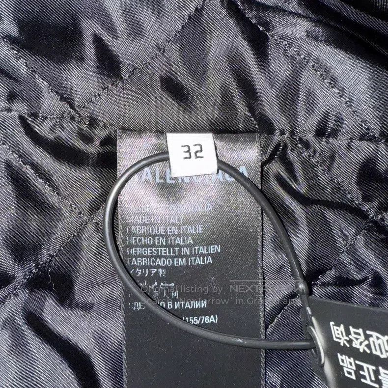 Balenciaga Balenciaga Beige Barrage Full-Print Logo Teddy Fleece Jack Size 4XL / US 24-26 - 5 Thumbnail