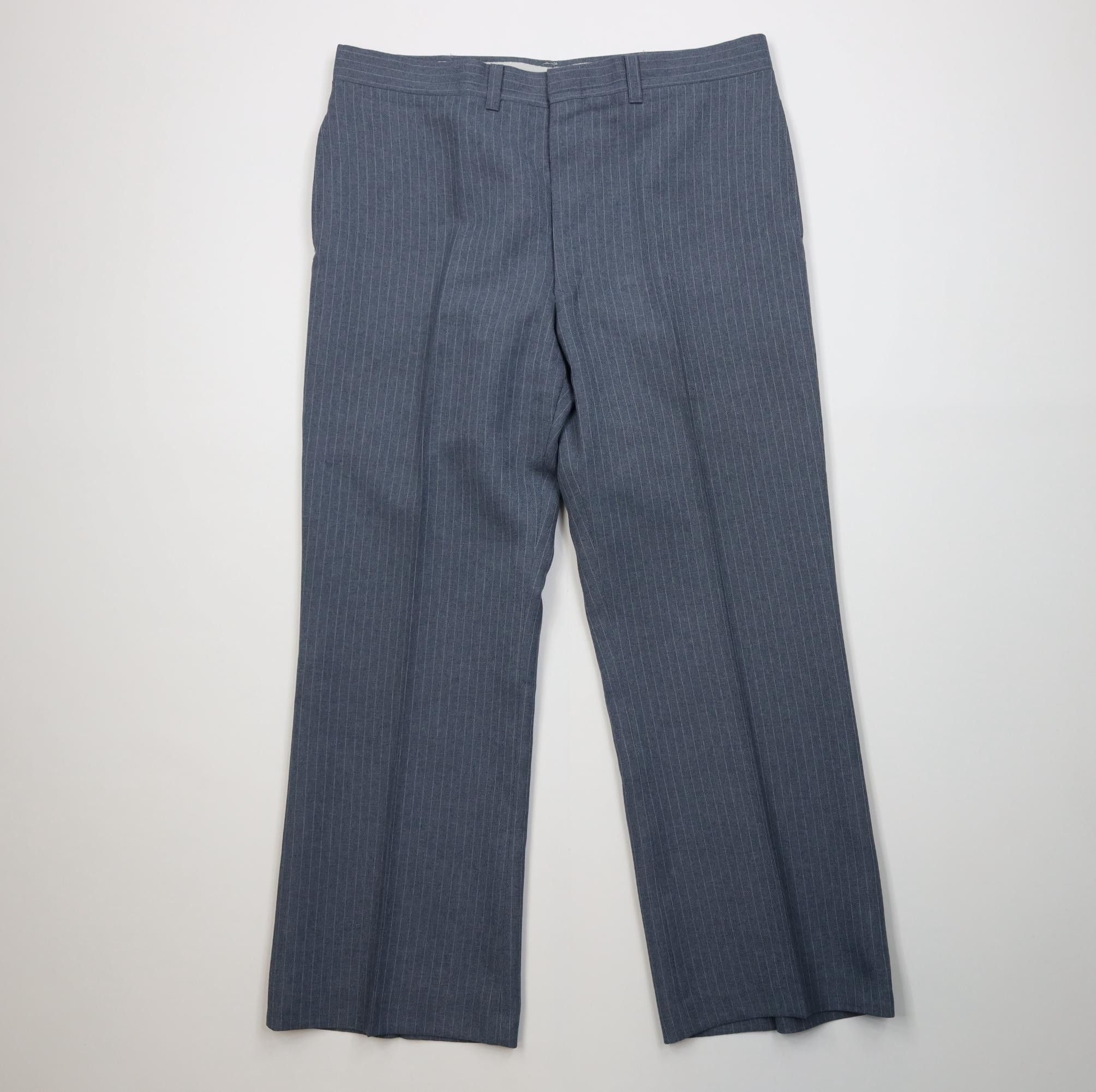 Vintage Vintage 70s Streetwear Knit Bell Bottoms Chino Pants USA Size US 36 / EU 52 - 1 Thumbnail