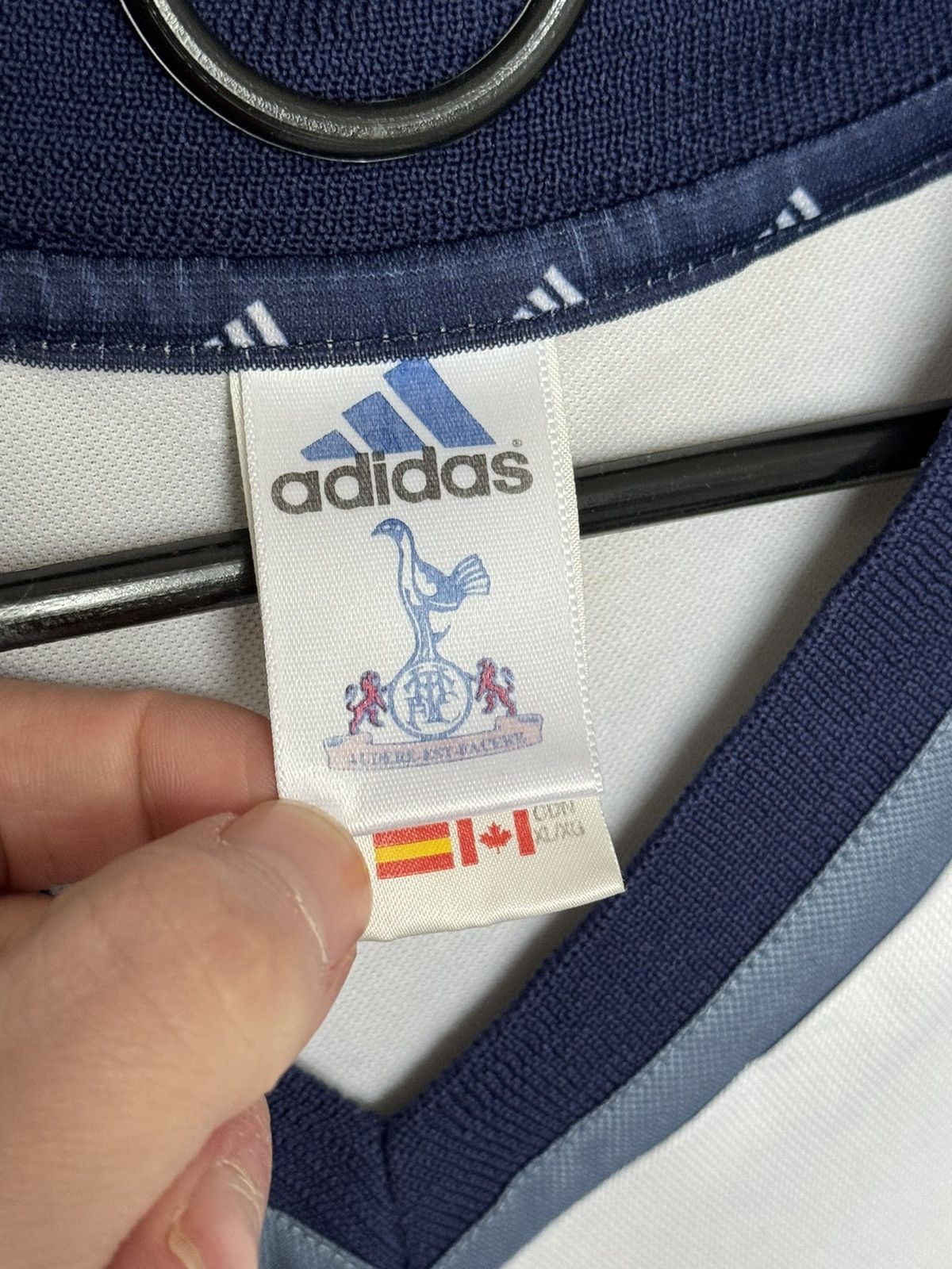 Adidas Tottenham Hotspur 01/02 Home Football Jersey Size US XL / EU 56 / 4 - 21 Thumbnail