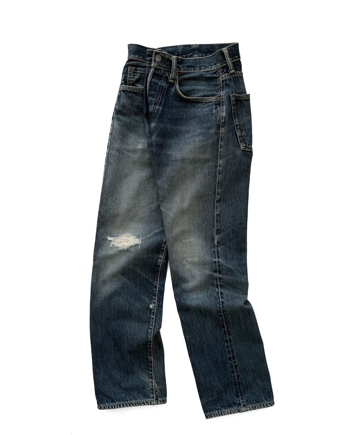 Evisu Vintage00s EVISU SELVEDGE DENIM JEANS Size US 29 - 6 Thumbnail