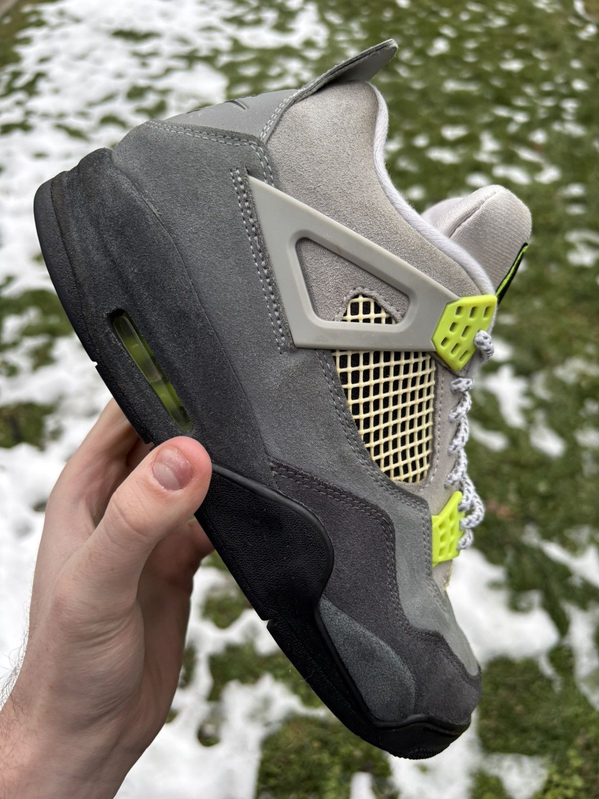 Jordan Brand Jordan 4 Retro SE Neon 95 2020 Size 9.5 Size US 9.5 / EU 42-43 - 1 Thumbnail