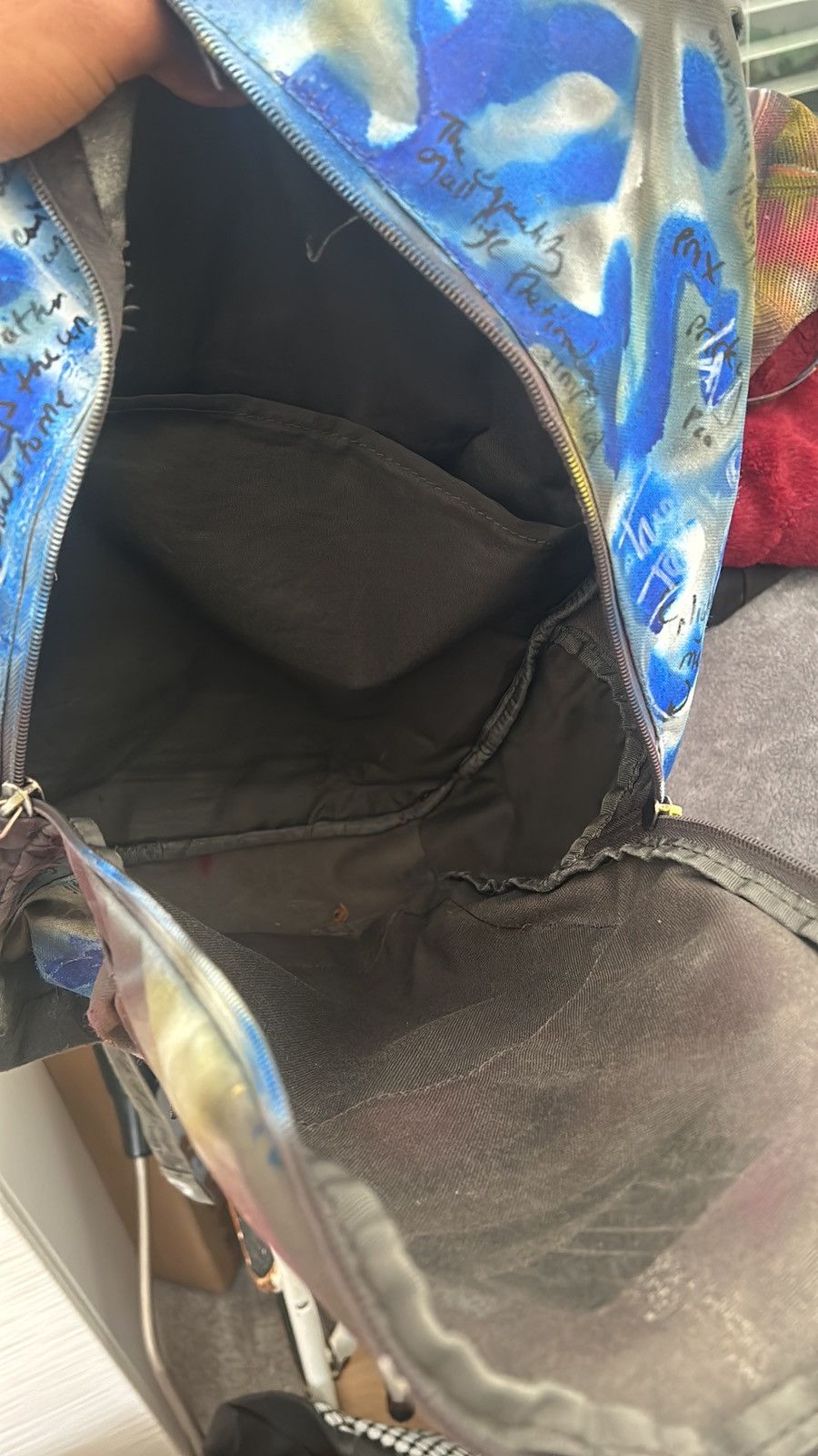 Nike Nike Airmax Custom Painted Backpack Size ONE SIZE - 13 Thumbnail