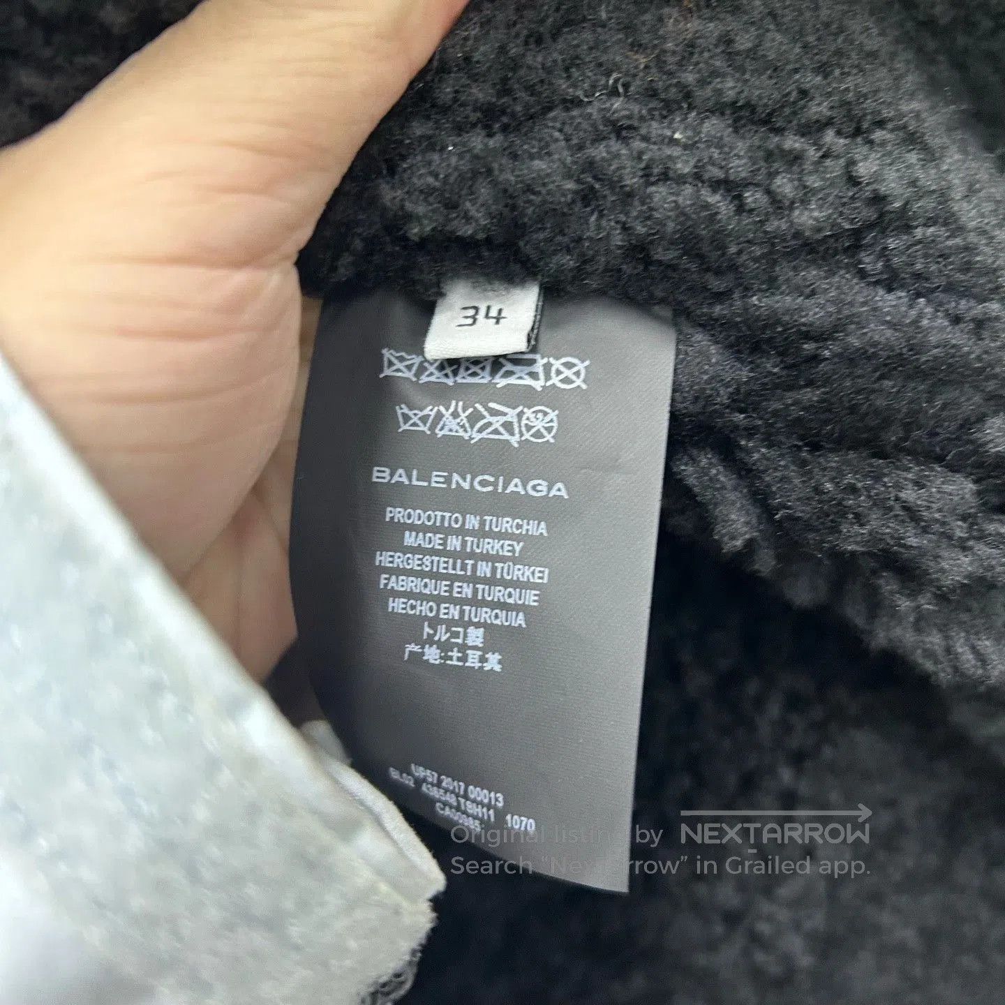 Balenciaga balenciaga black shearling leather biker jacket. Size US S / EU 44-46 / 1 - 4 Thumbnail