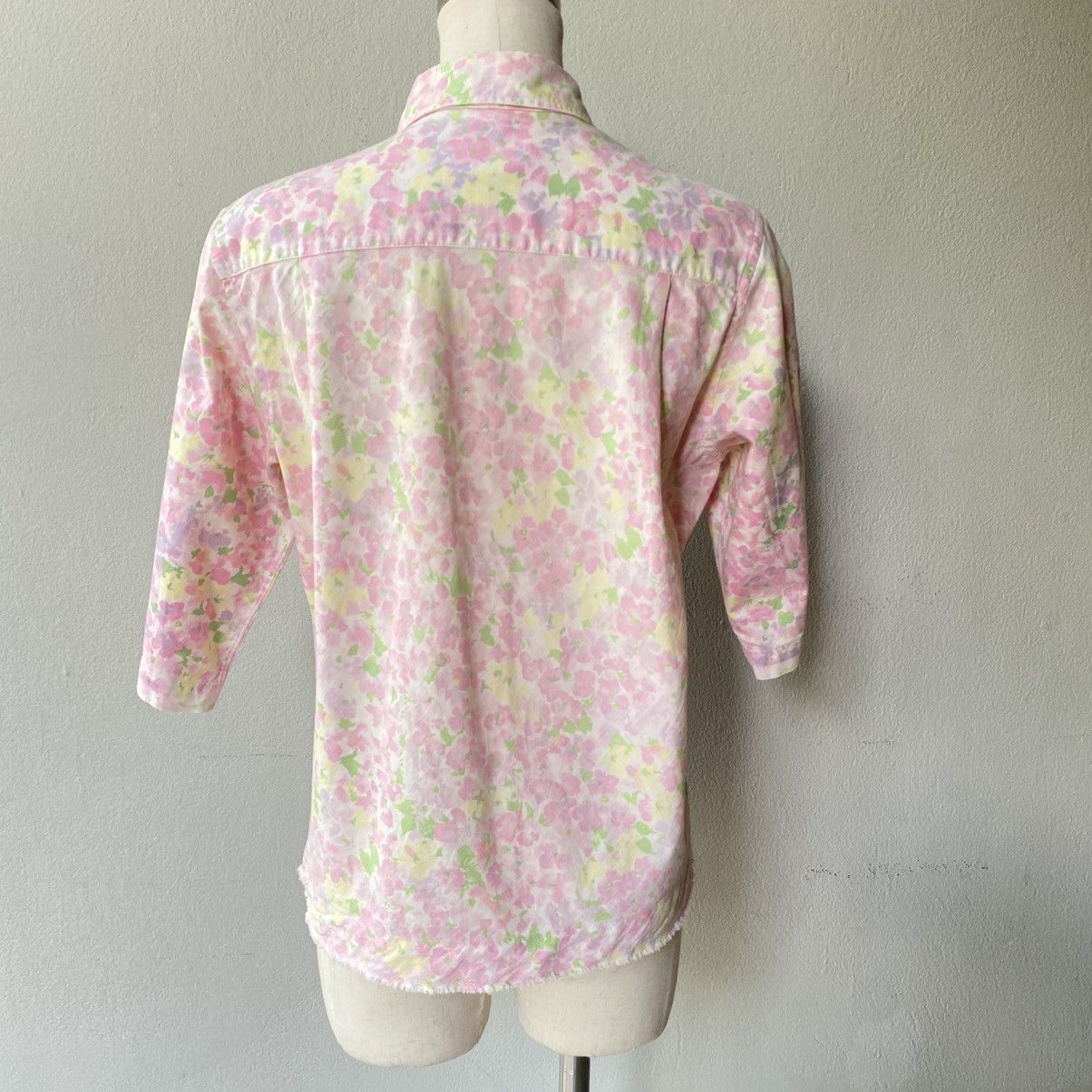 Comme des Garcons COMME des GARÇONS Pastel Floral Button Shirt Size M / US 6-8 / IT 42-44 - 21 Thumbnail