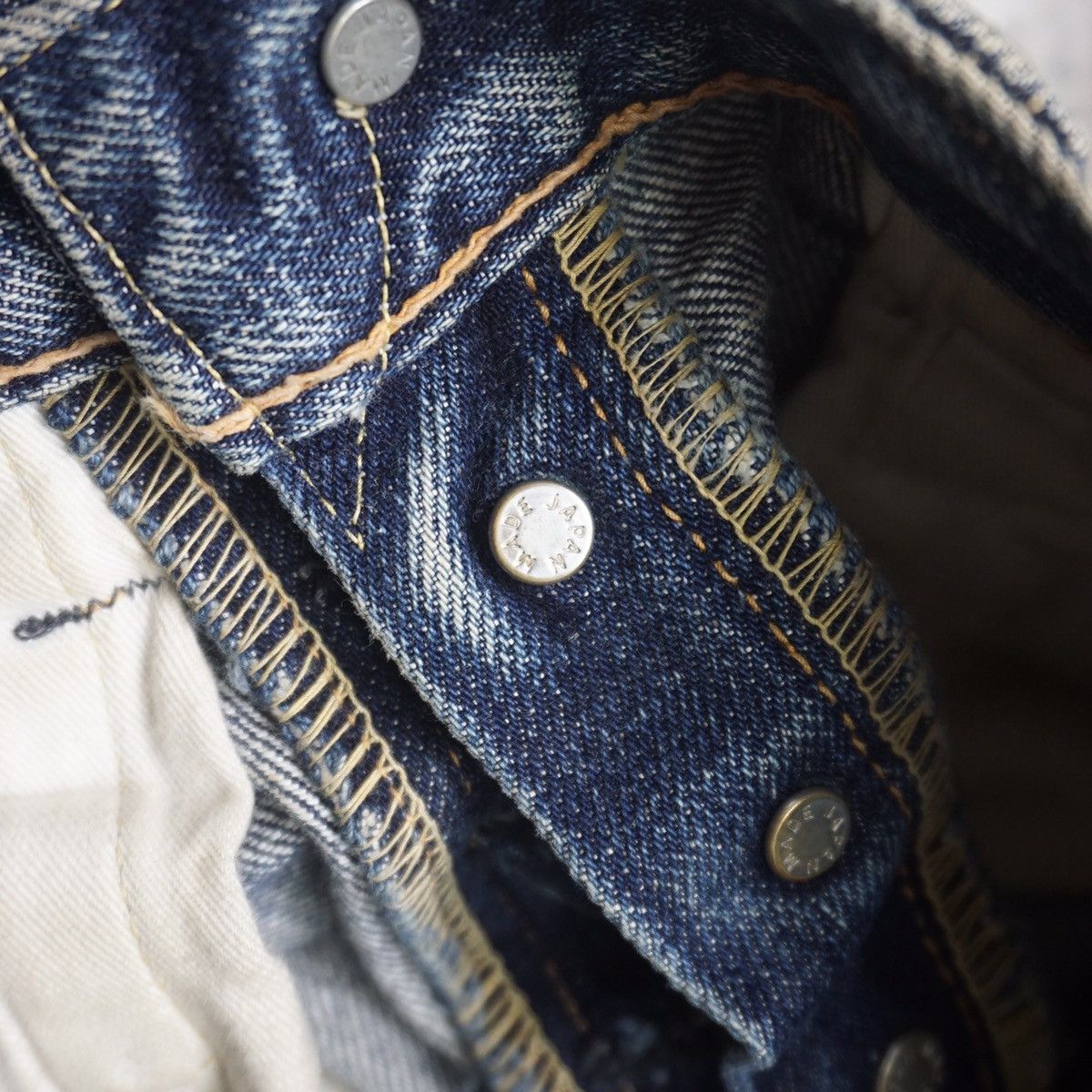 KOJIMA GENES Kojima genes Japan distressed selvedge denim Size US 28 / EU 44 - 14 Thumbnail