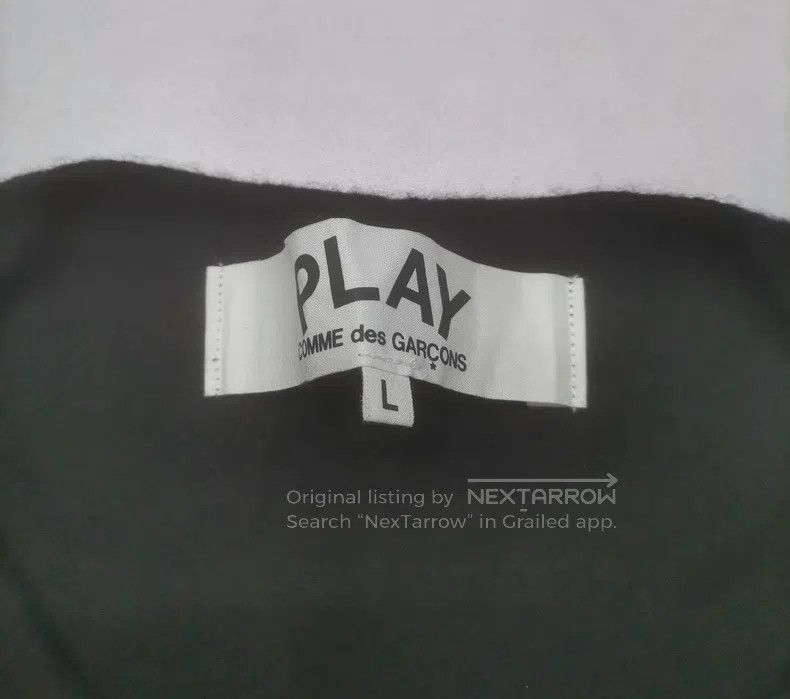 Other Comme des Garcons Logo Pattern Printed Crewneck Long Sleev Size L / US 10 / IT 46 - 3 Thumbnail