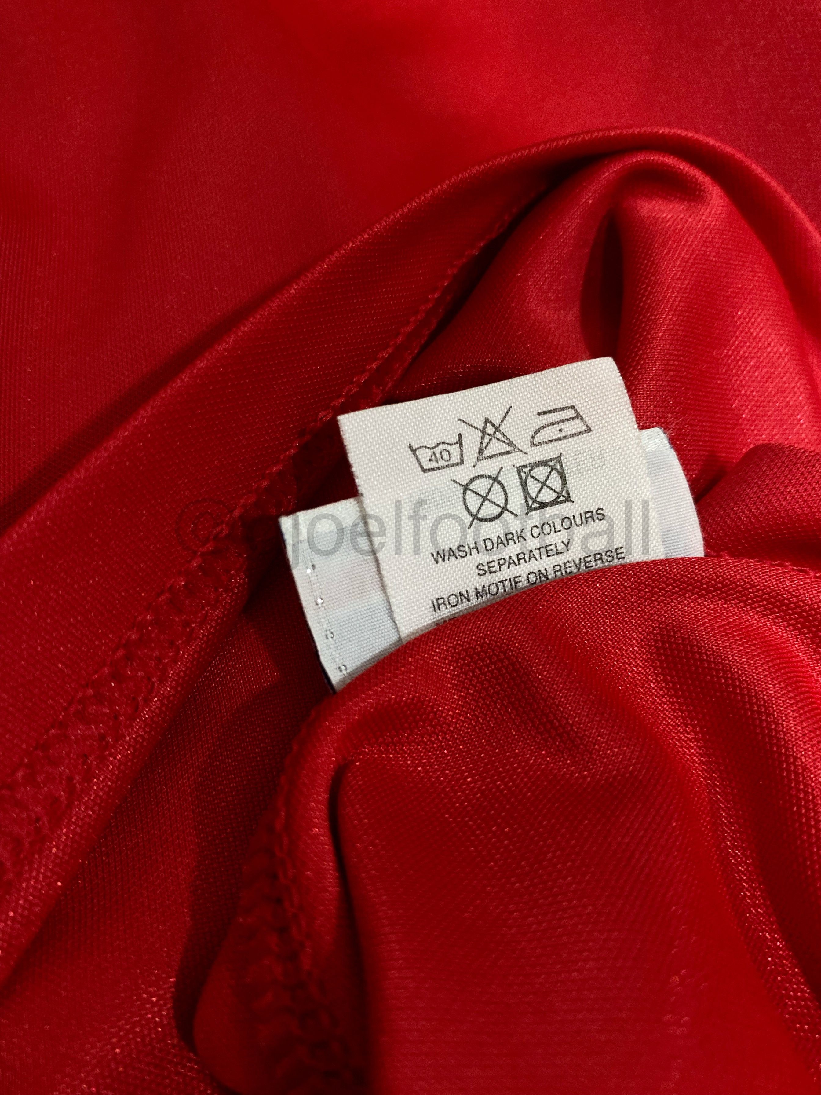 Reebok Liverpool FC 2001 Home UCL Michael OWEN #10 Ballon d'Or Size US XL / EU 56 / 4 - 7 Thumbnail