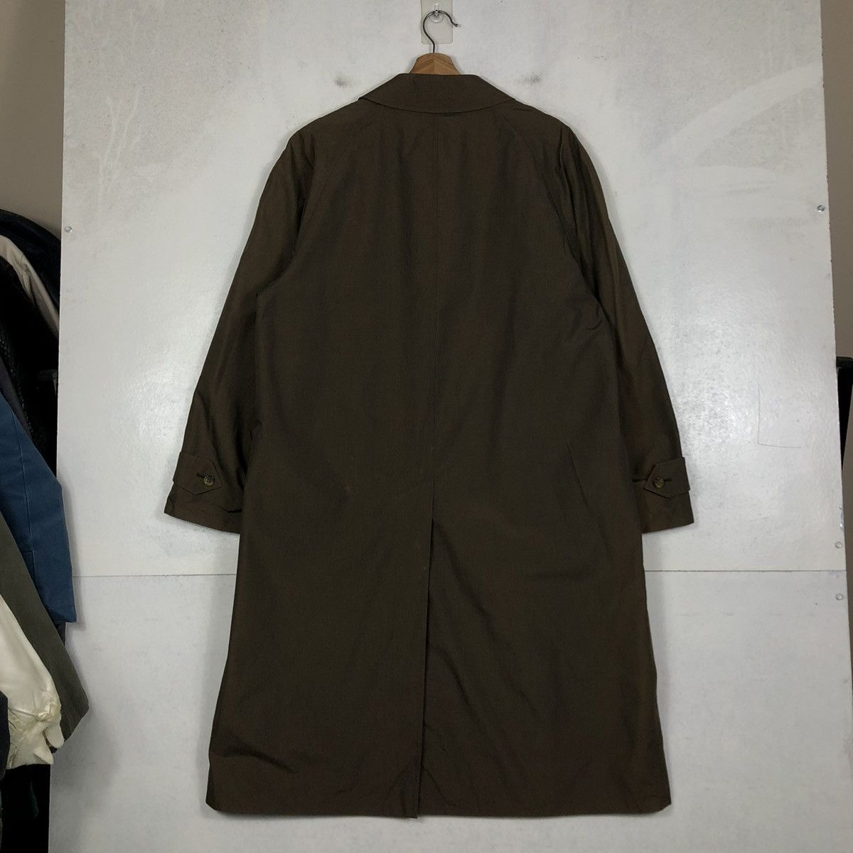 Burberry 📌VINTAGE FLY COATS LONG JACKET BURBERRY MADE IN ENGLAND Size US M / EU 48-50 / 2 - 11 Thumbnail