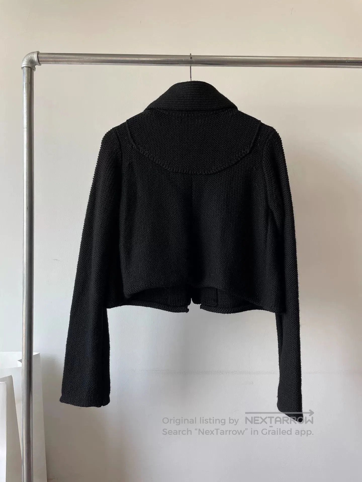 Y's Y's Yohji Yamamoto Knit Jacket. Size M / US 6-8 / IT 42-44 - 2 Thumbnail