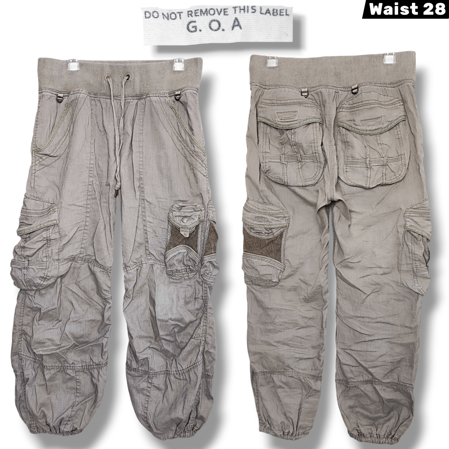 GOA GOA Jogger Green Olive Tactical Multipocket Size US 28 / EU 44 - 1 Thumbnail