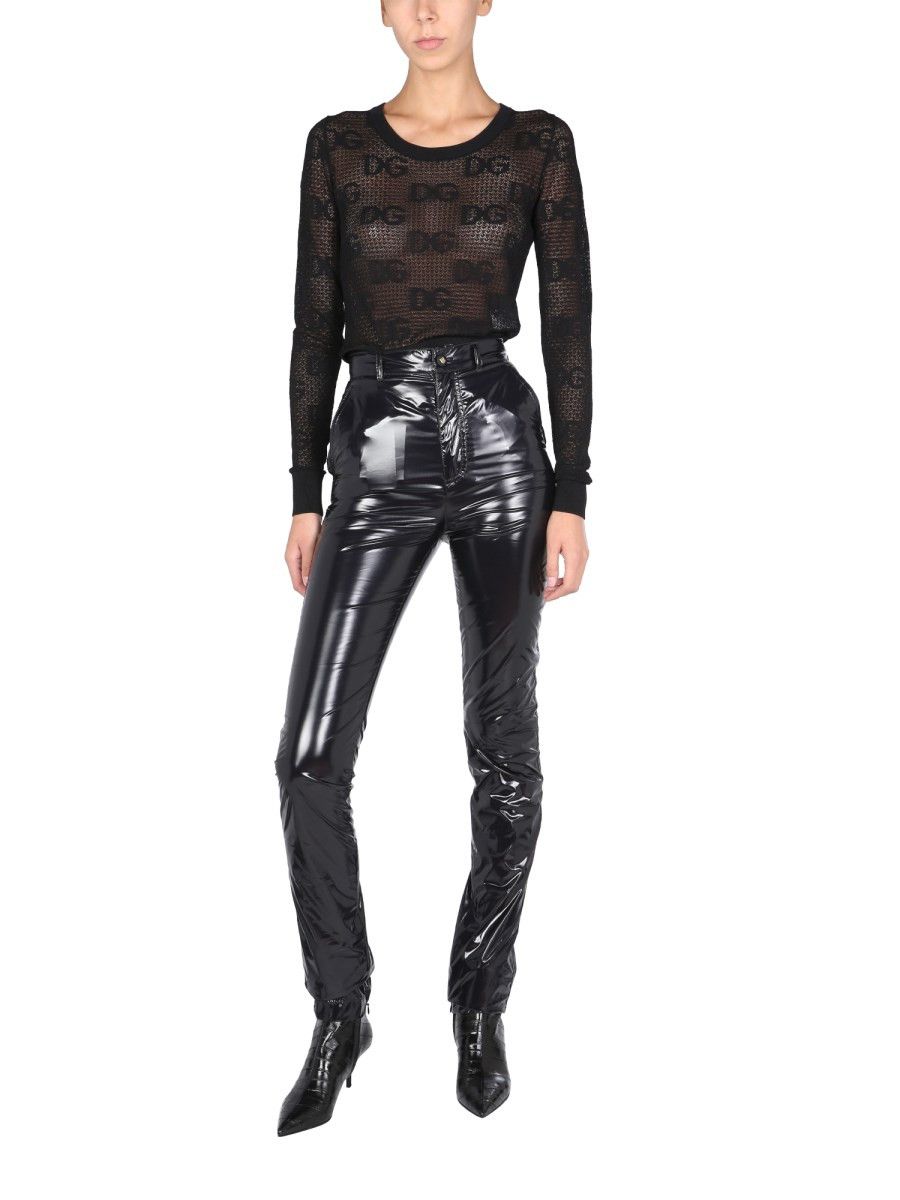 Dolce & Gabbana o1y0925 Casual Pant in Black Size 25" / US 0 / IT 36 - 2 Thumbnail