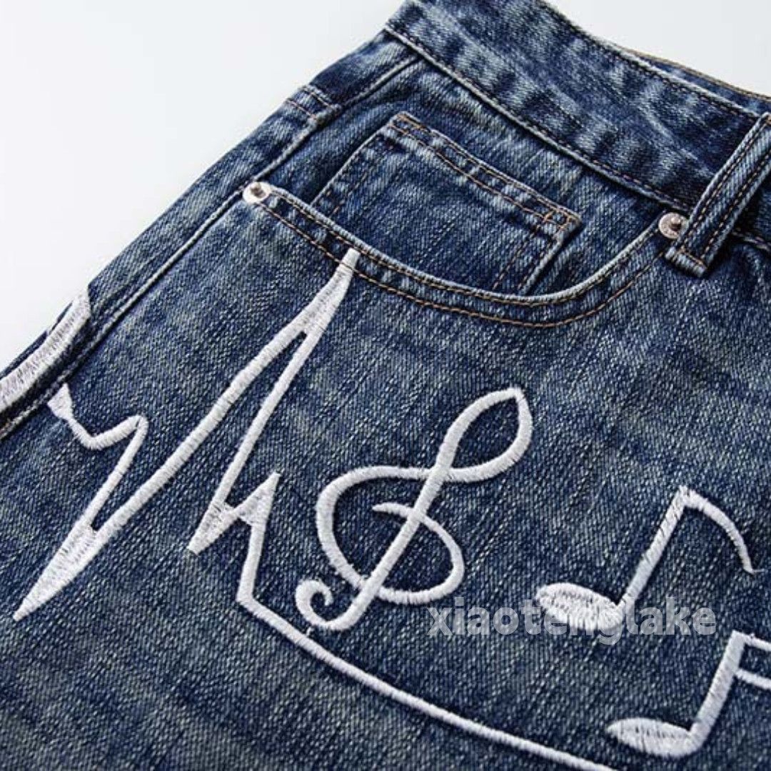 Vintage otl kapital offwhite style flared loose hiphop y2k shorts Size US 30 / EU 46 - 2 Thumbnail