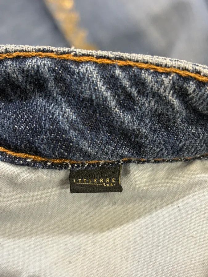 Just Cavalli SS2005 Cavalli Blue Embroidered Distressed Denim Jeans Size 26" / US 2 / IT 38 - 13 Thumbnail