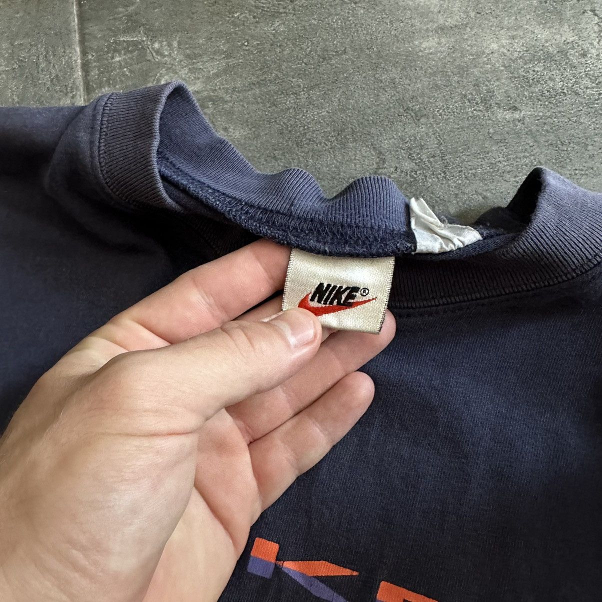 Nike × Vintage Vintage Nike T-shirts Big Logo 90s Y2K Style USA Distressed Size US M / EU 48-50 / 2 - 16 Thumbnail