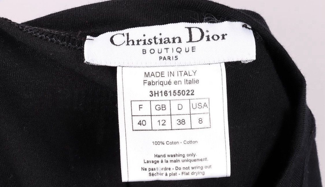 Dior Christian Dior Galliano FW2003 J'Adore The Latest Blonde Tee Size M / US 6-8 / IT 42-44 - 4 Thumbnail
