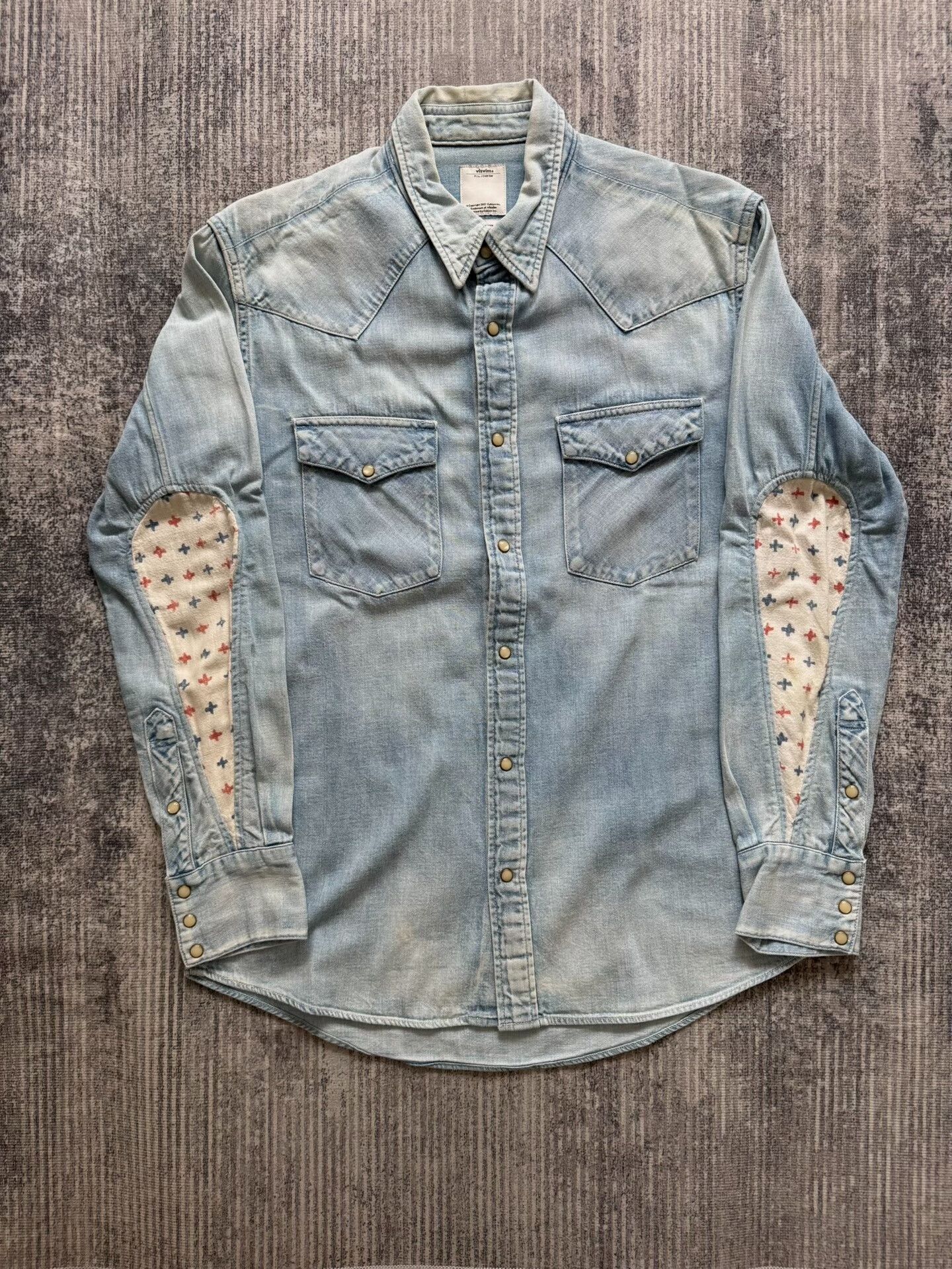Visvim visvim albacore shirt with unique sleeves Size US M / EU 48-50 / 2 - 1 Thumbnail