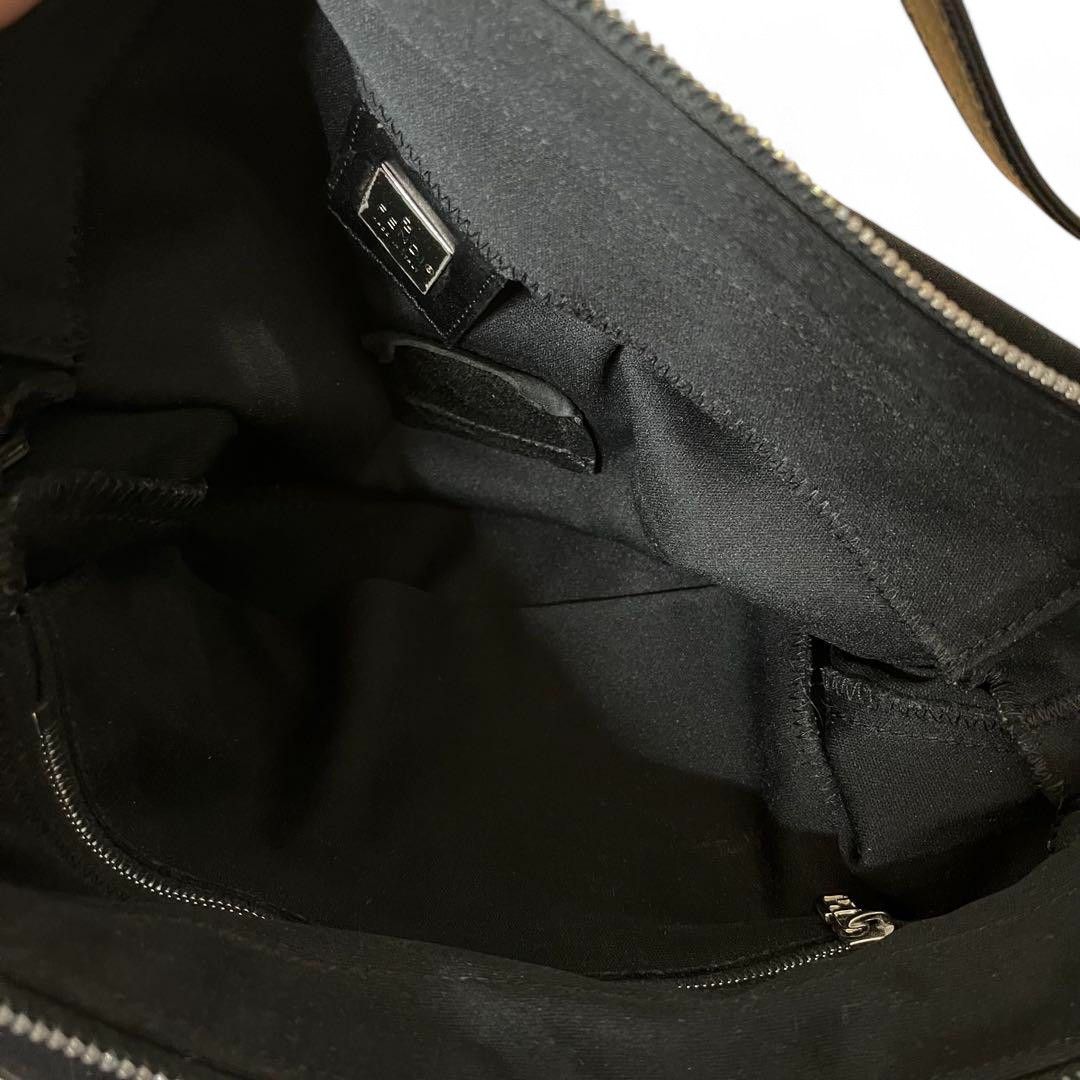Fendi Fendi - Mamma Baguette Shoulder Bag Black Size ONE SIZE - 6 Thumbnail
