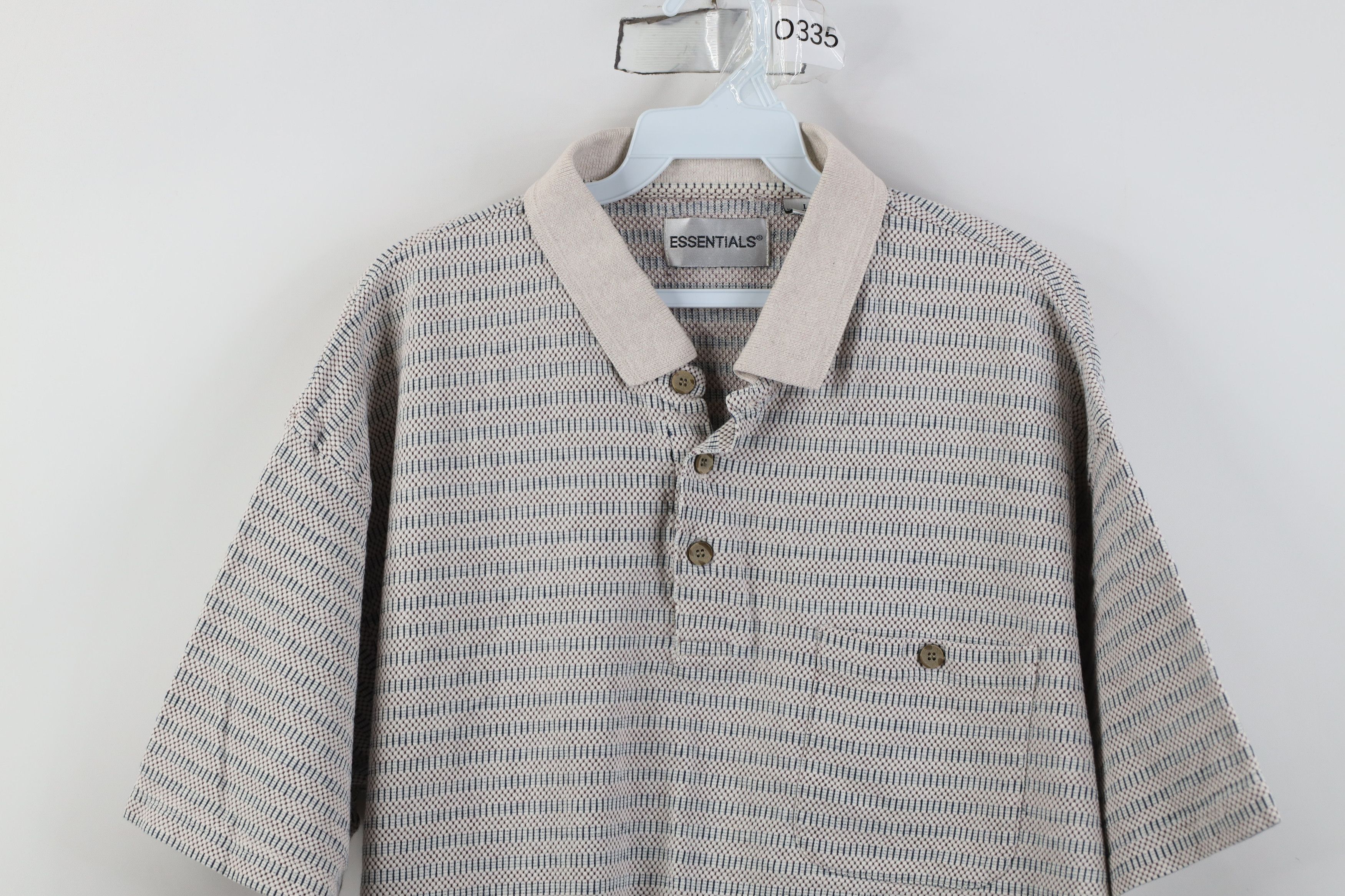 Vintage Vintage 90s Streetwear Thermal Knit Pullover Polo Shirt Mob Size US L / EU 52-54 / 3 - 2 Thumbnail