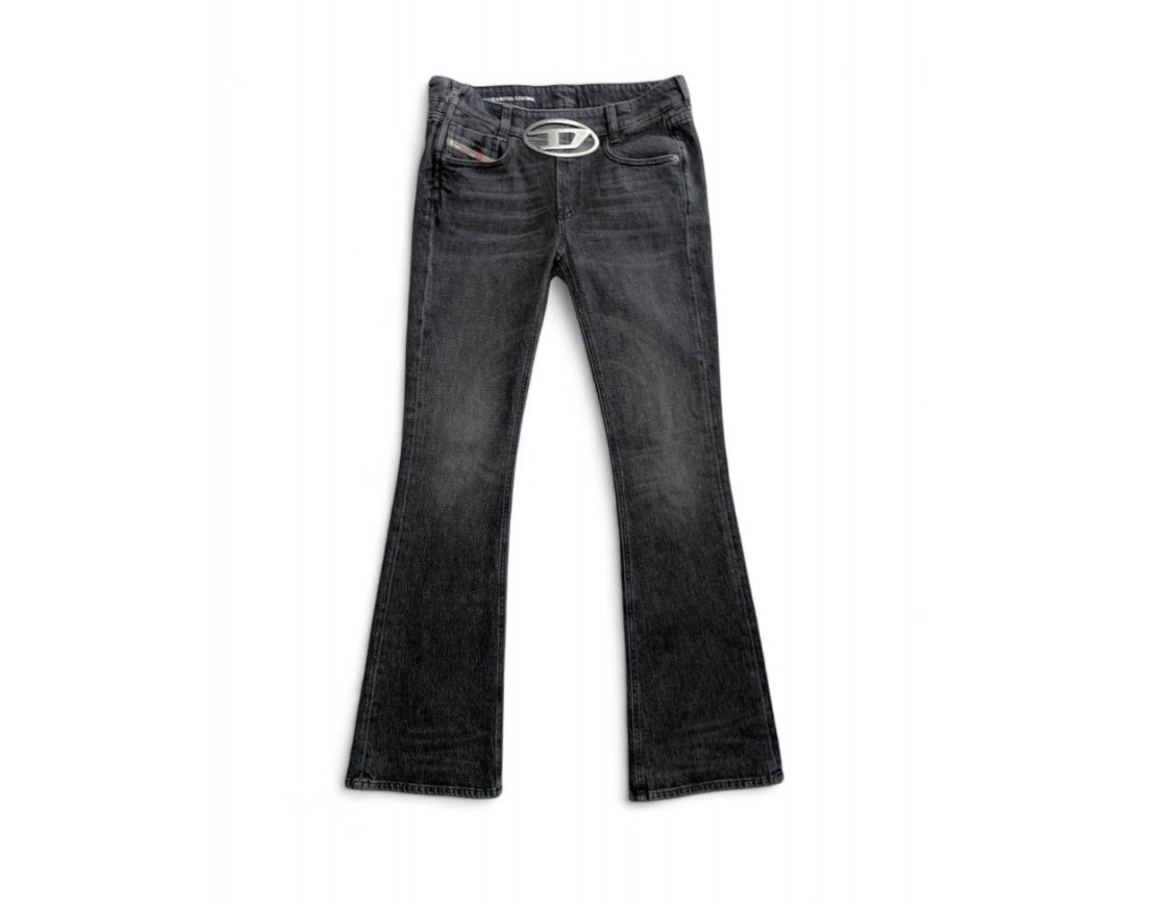 Diesel Diesel D- ebbey Bootcut Metal D Buckle Jeans Size 30" / US 8 / IT 44 - 1 Thumbnail