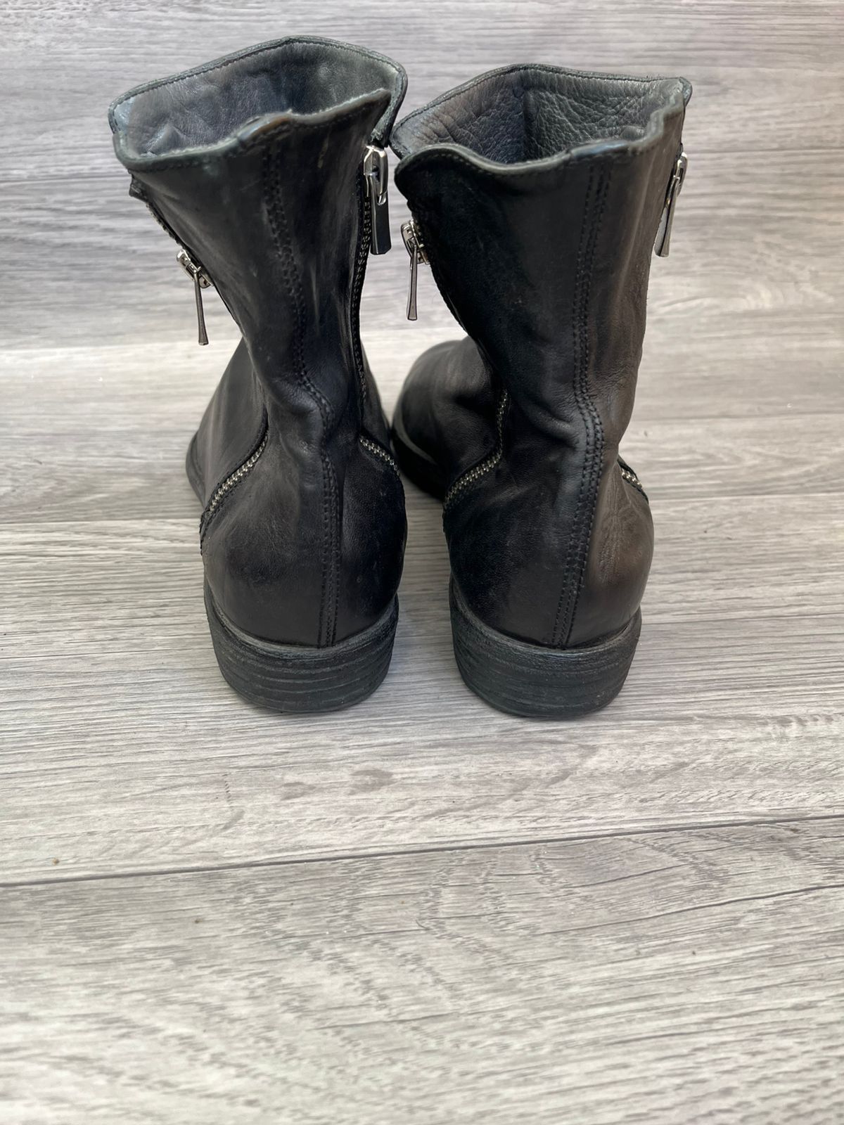 Officine Creative Officine Creative Like Guidi Zipper Black Leather Boots Sz40 Size US 7 / EU 40 - 5 Thumbnail