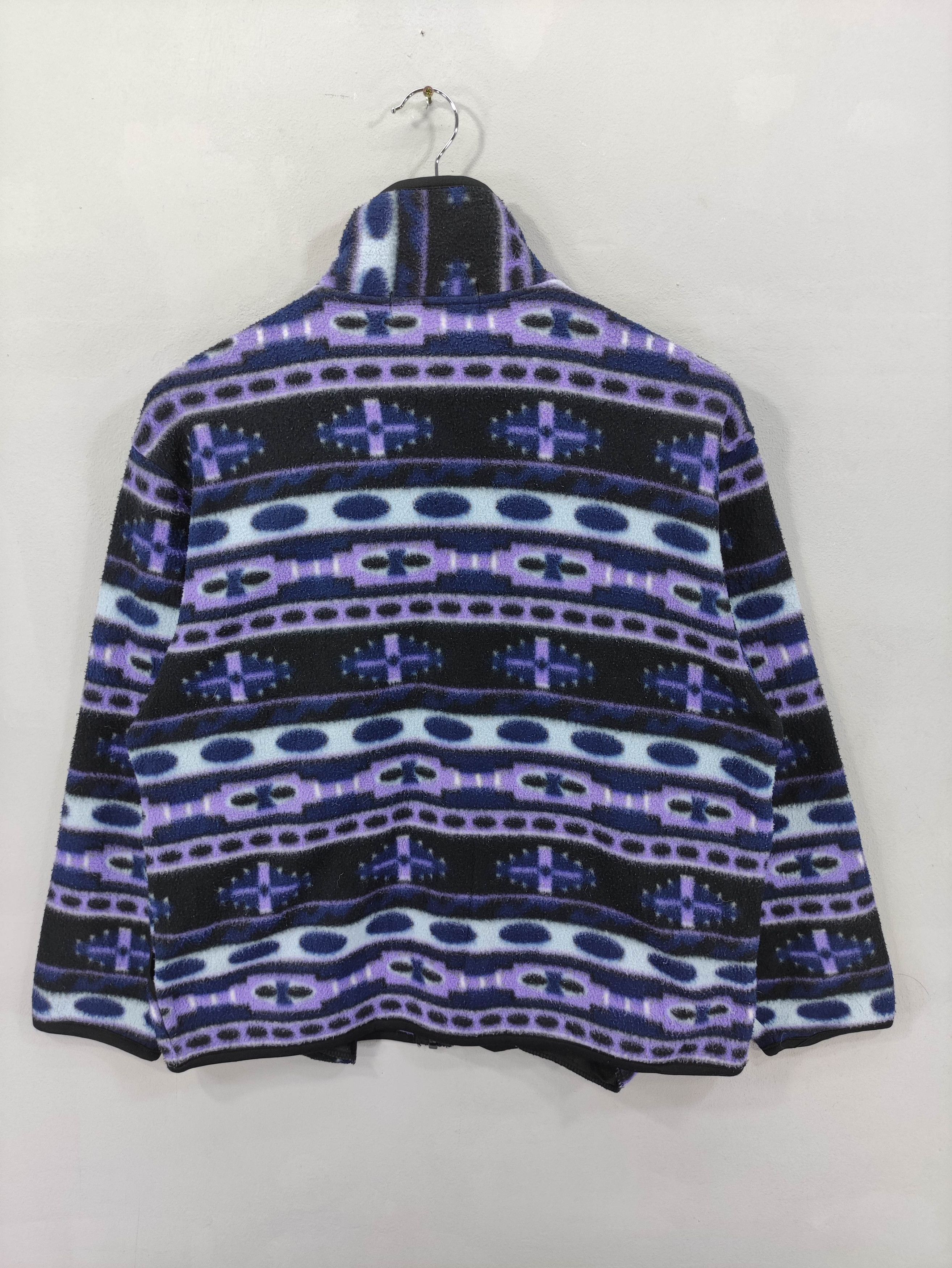 Japanese Brand Vintage Patina Fleece Sweater Jacket Zipper Size M / US 6-8 / IT 42-44 - 7 Thumbnail