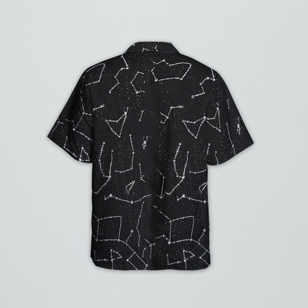 Designer Men’s Constellation Rhinestone Shirt Size US M / EU 48-50 / 2 - 2 Thumbnail