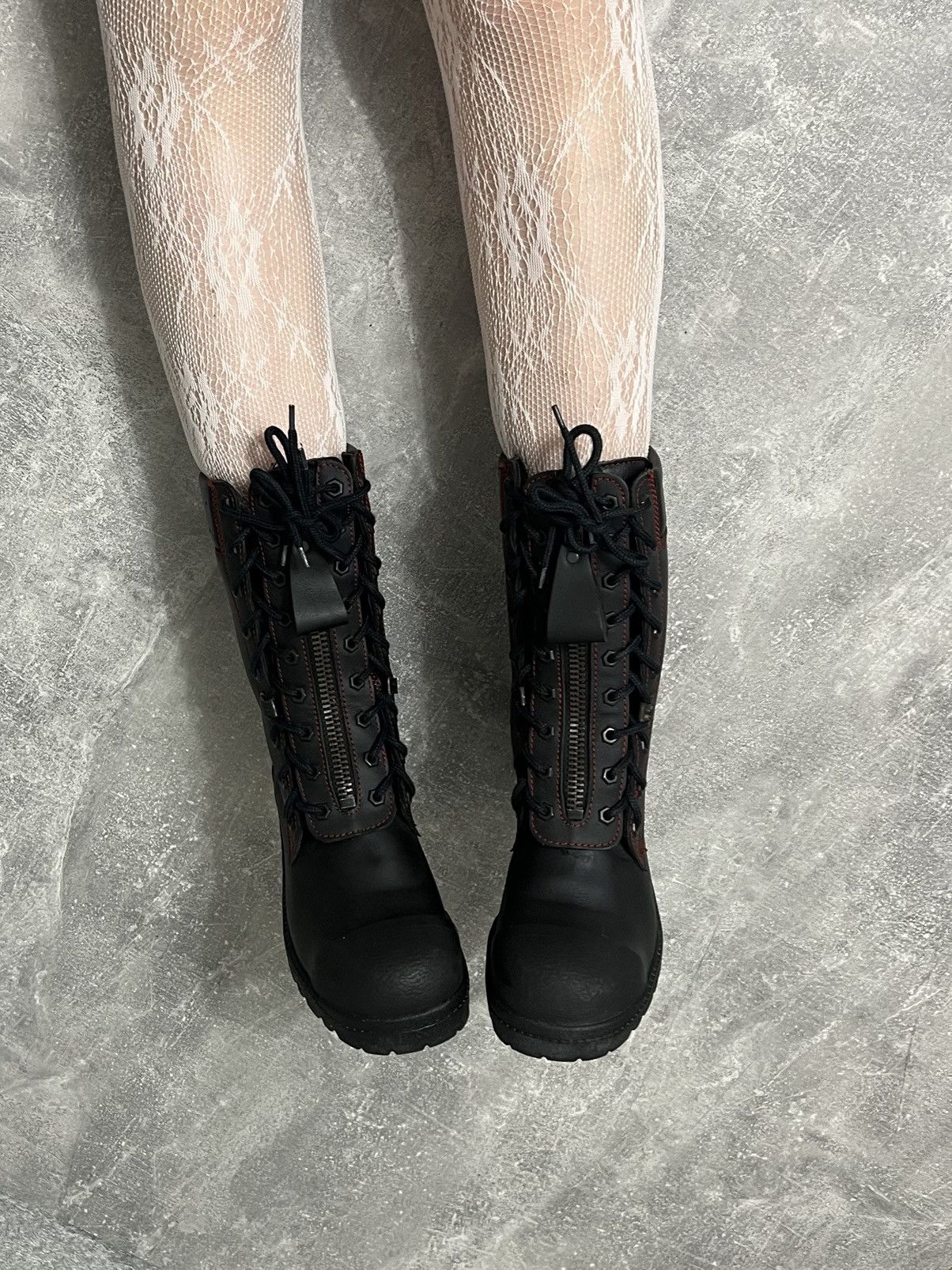 Vintage Vintage high boxer boots moto biker shoes core Size US 9 / IT 39 - 3 Thumbnail