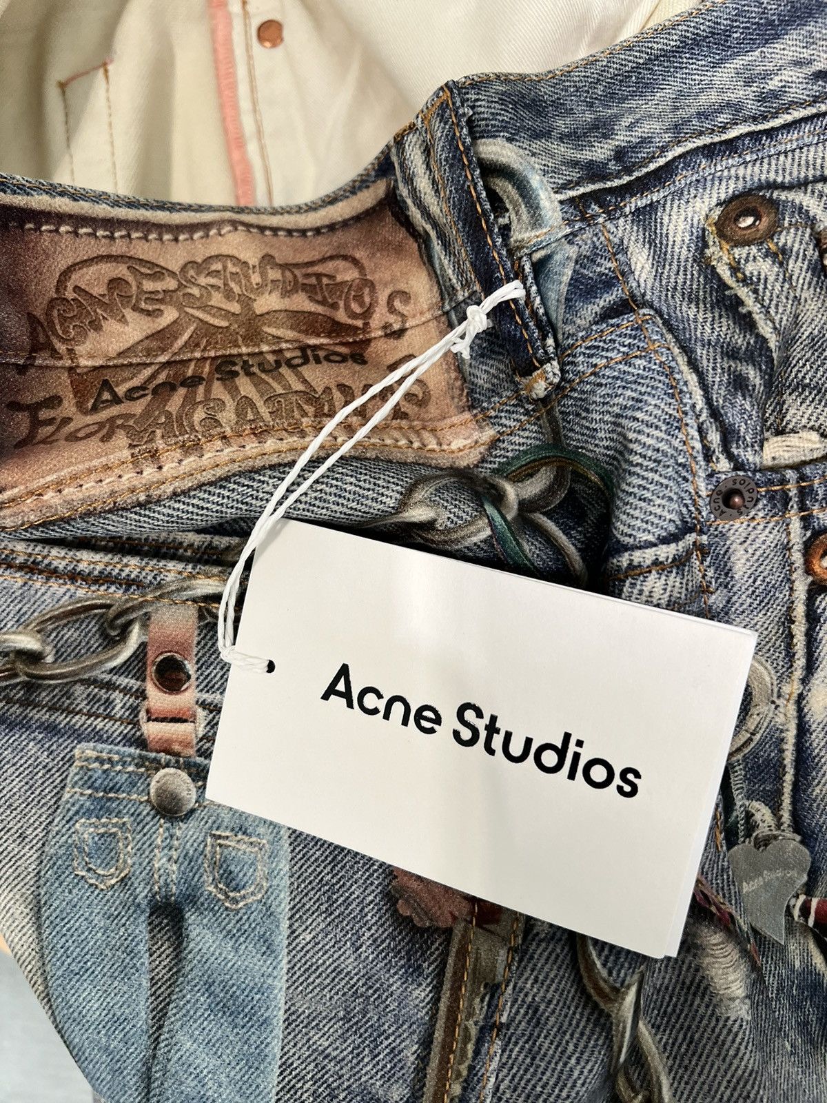 Acne Studios Acne studios trompe l’oeil pants trouser baggy Size US 33 - 4 Thumbnail